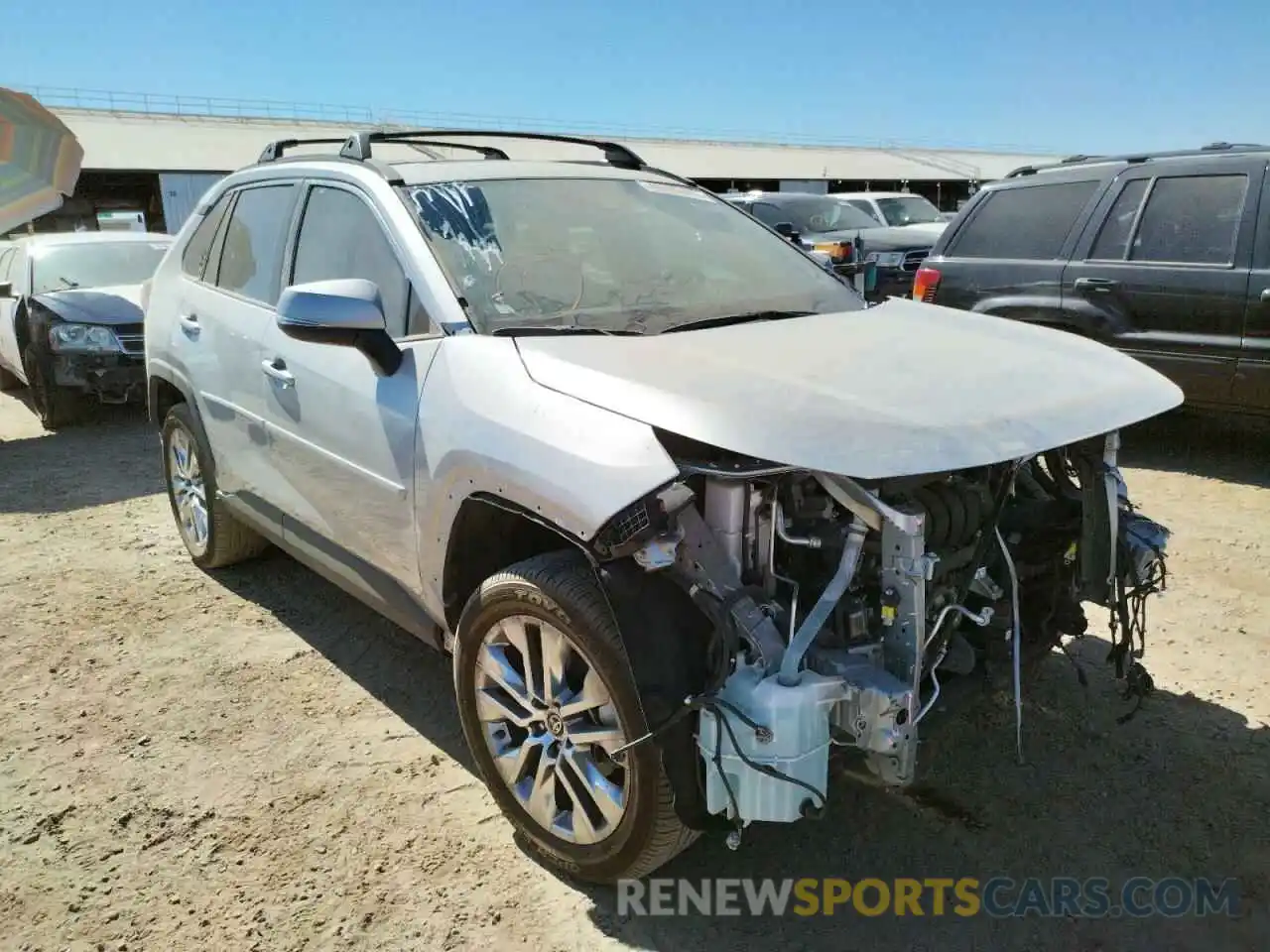 1 Photograph of a damaged car 2T3C1RFV6MC126030 TOYOTA RAV4 2021