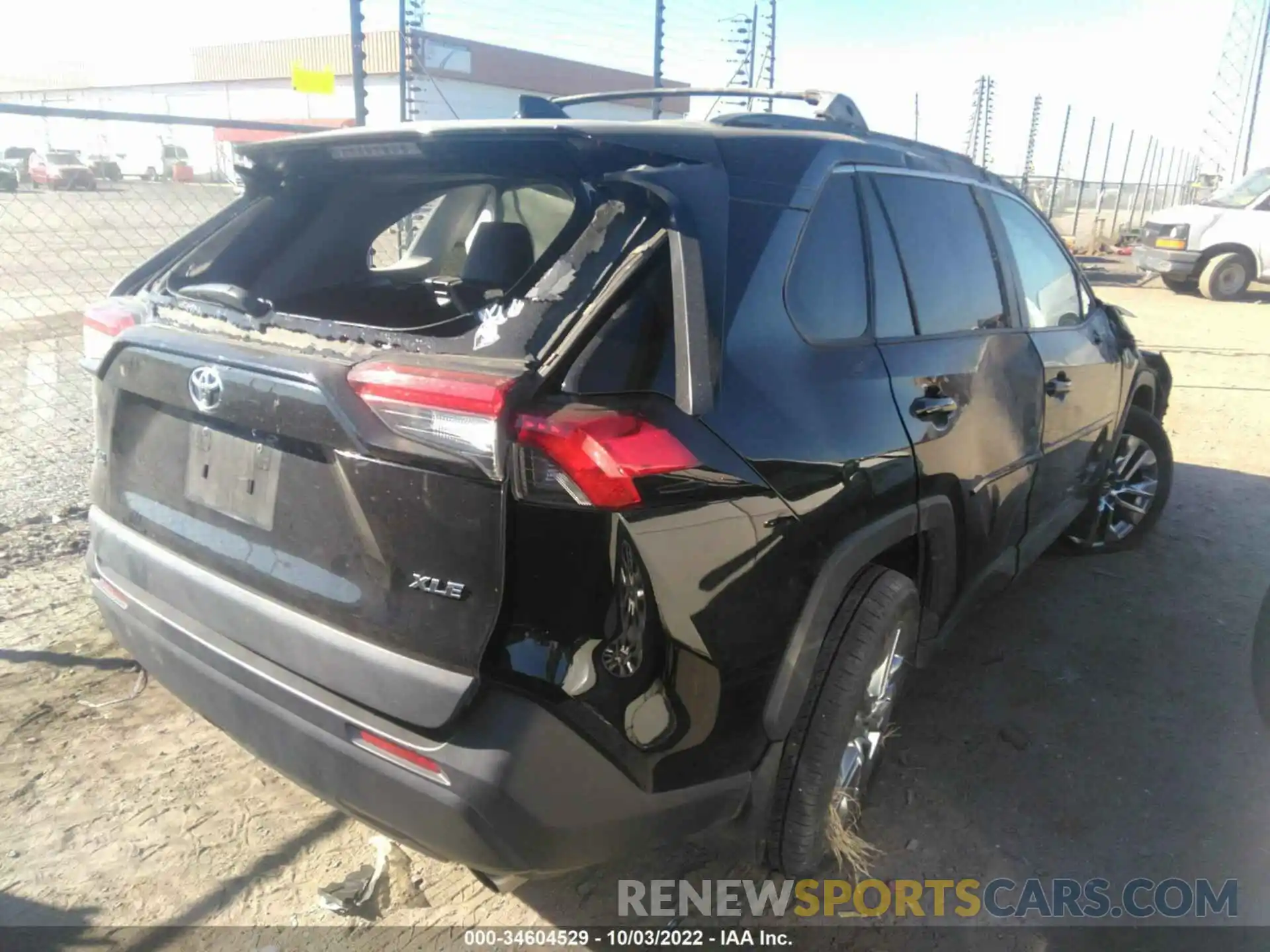 4 Photograph of a damaged car 2T3C1RFV6MC128571 TOYOTA RAV4 2021