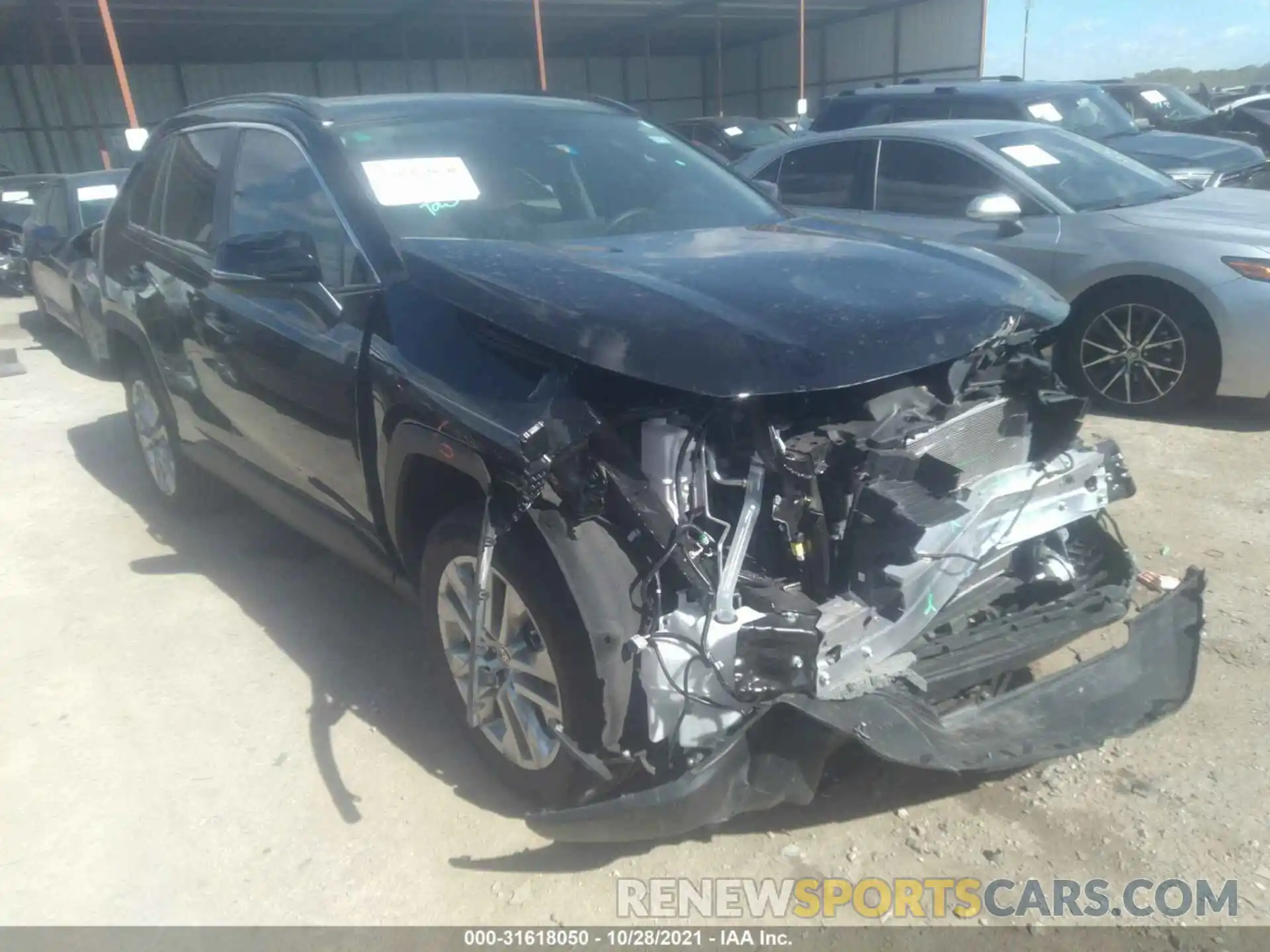 1 Photograph of a damaged car 2T3C1RFV6MC130823 TOYOTA RAV4 2021