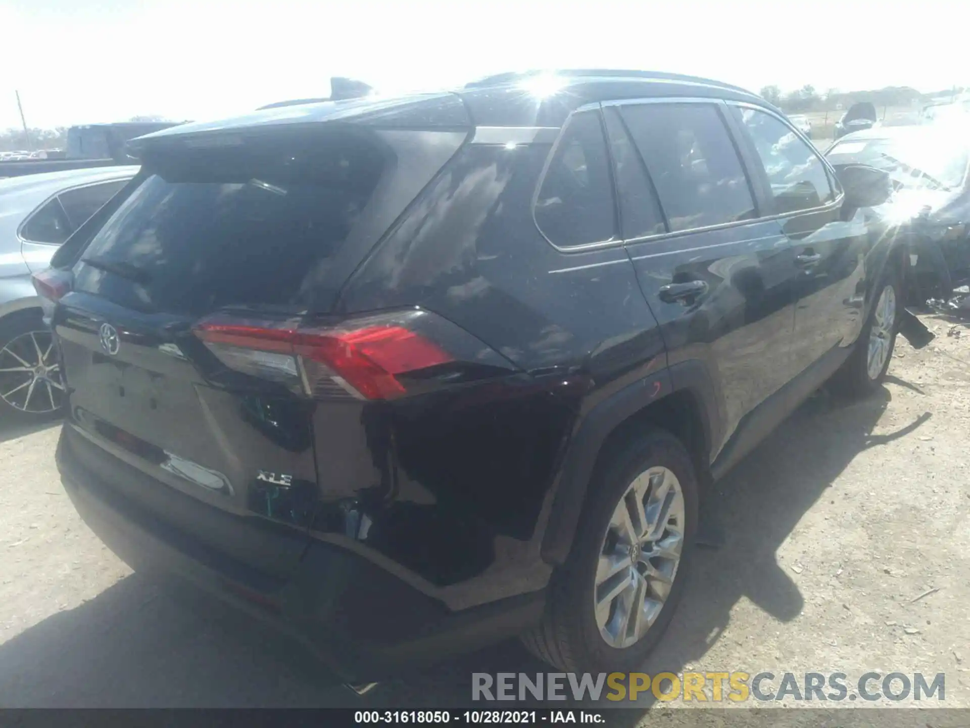 4 Photograph of a damaged car 2T3C1RFV6MC130823 TOYOTA RAV4 2021