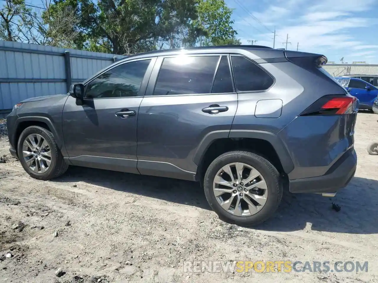 2 Photograph of a damaged car 2T3C1RFV6MC143877 TOYOTA RAV4 2021