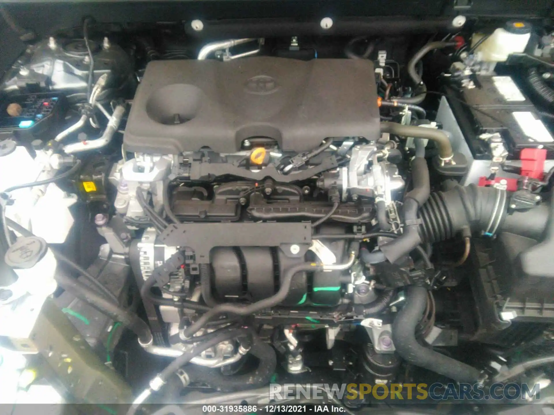 10 Фотография поврежденного автомобиля 2T3C1RFV6MC161246 TOYOTA RAV4 2021