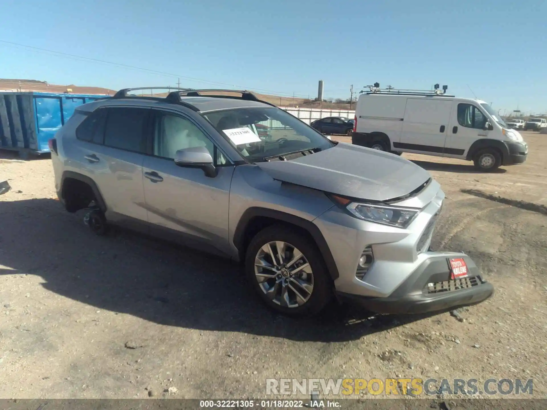 1 Фотография поврежденного автомобиля 2T3C1RFV6MC168410 TOYOTA RAV4 2021