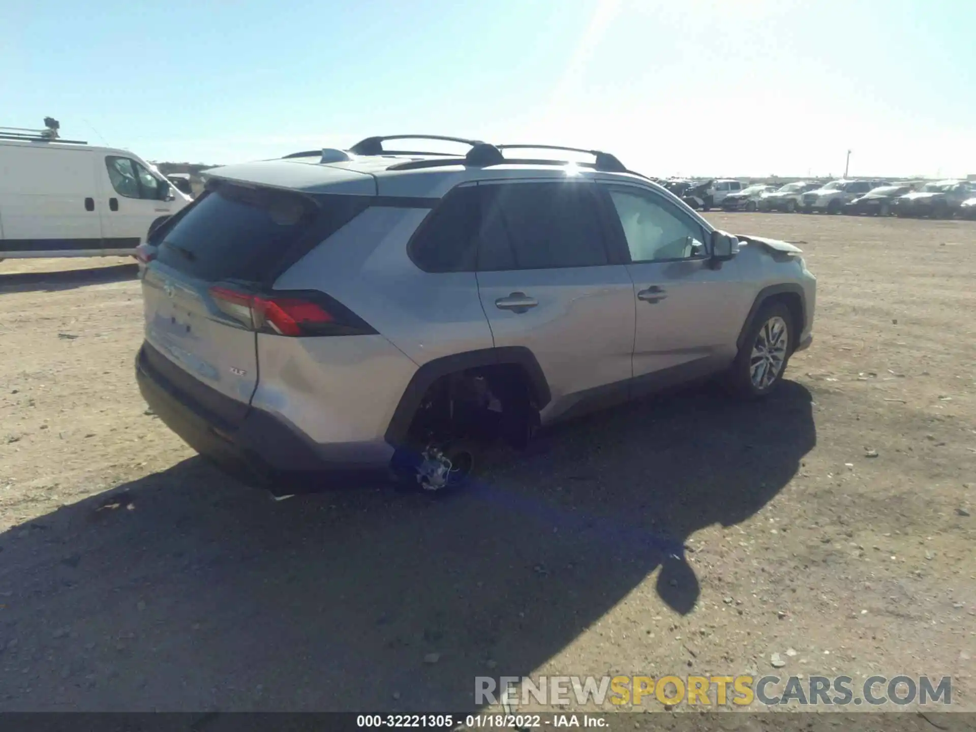 4 Photograph of a damaged car 2T3C1RFV6MC168410 TOYOTA RAV4 2021