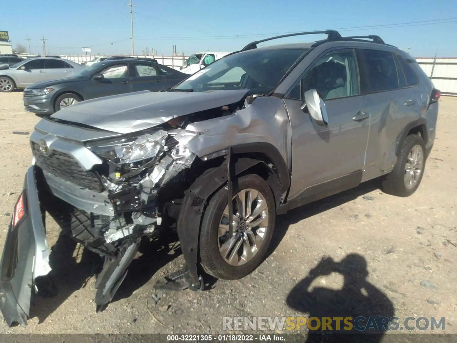 6 Photograph of a damaged car 2T3C1RFV6MC168410 TOYOTA RAV4 2021