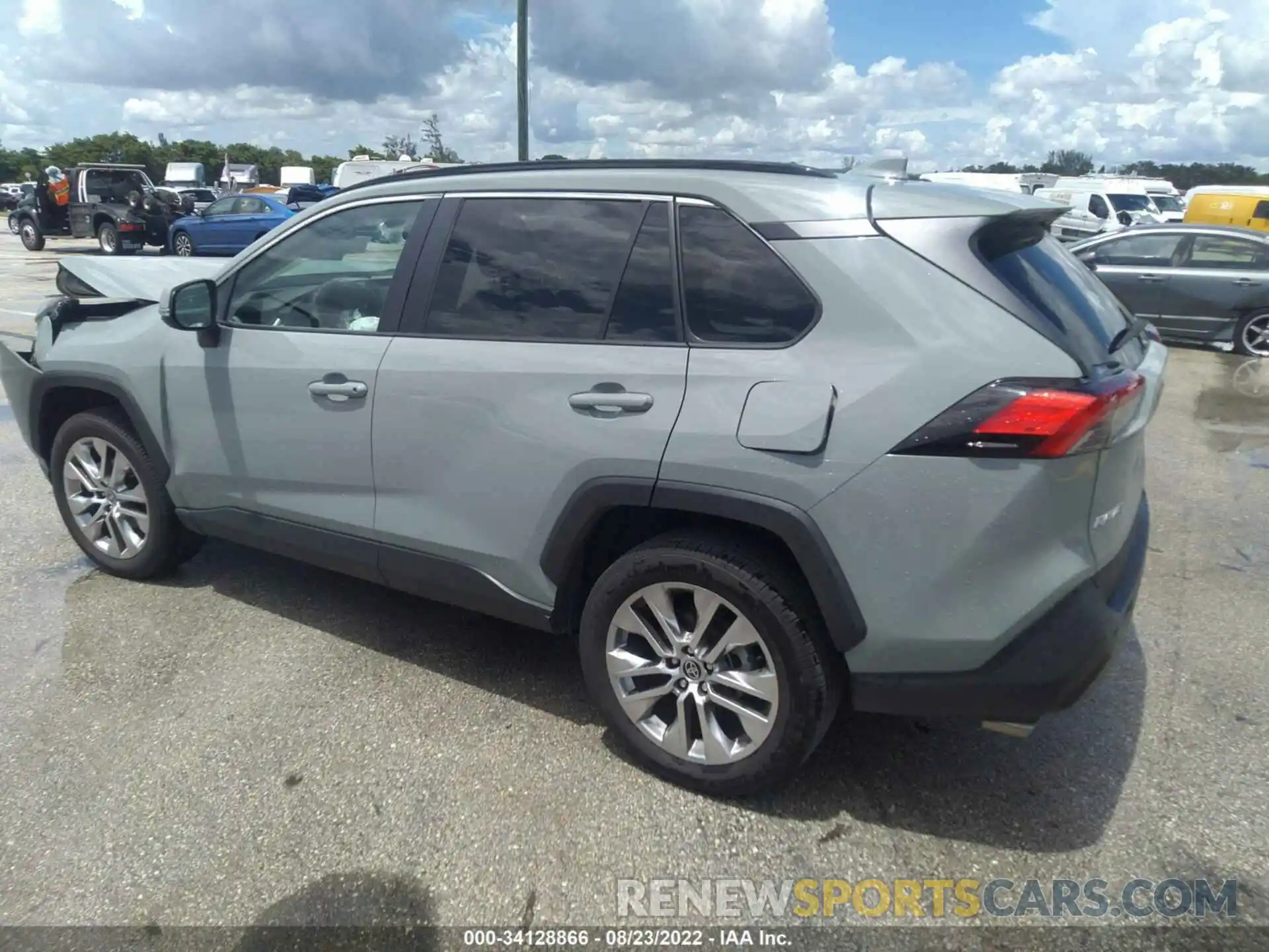 3 Photograph of a damaged car 2T3C1RFV6MW135969 TOYOTA RAV4 2021