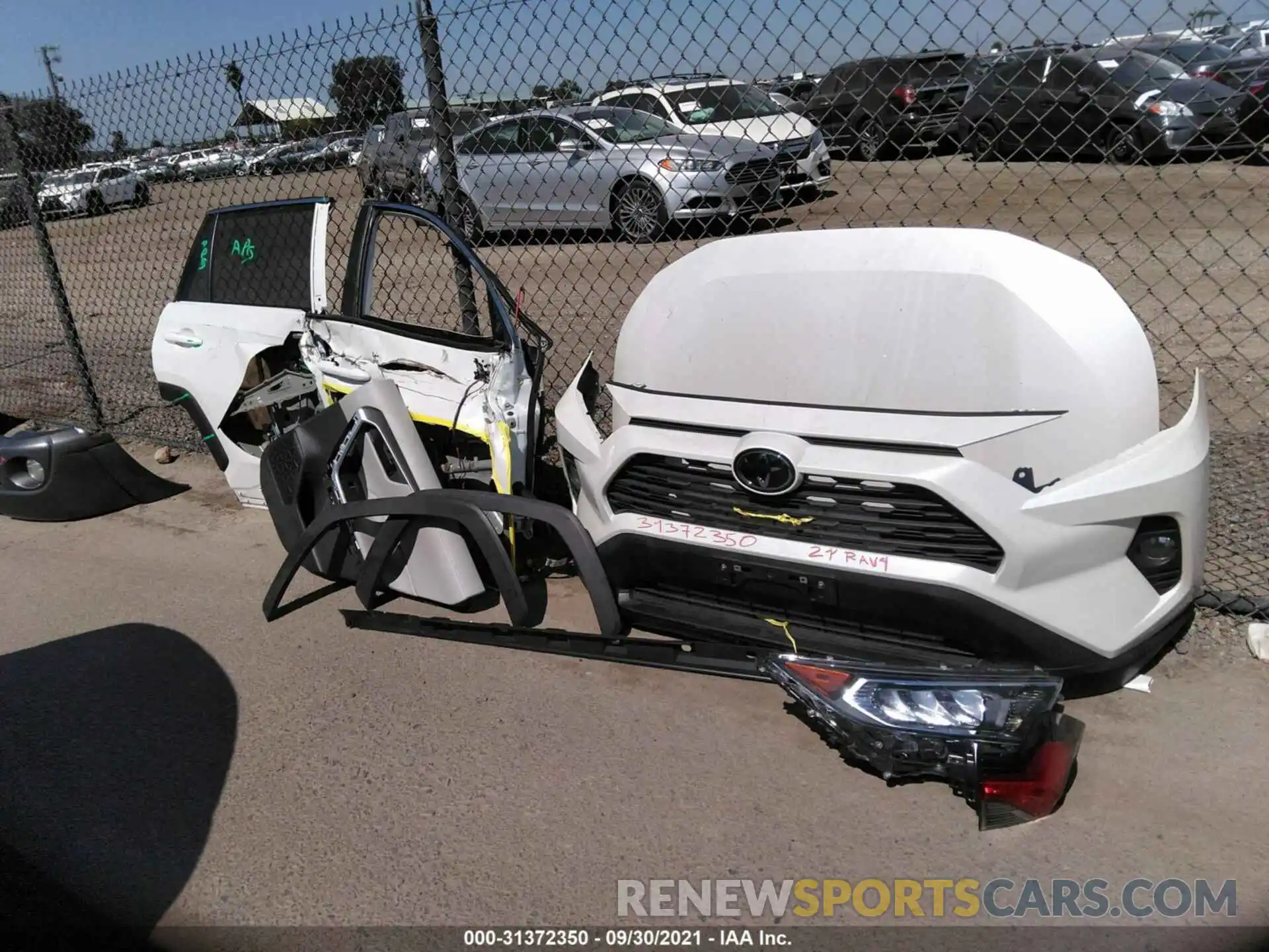 12 Photograph of a damaged car 2T3C1RFV6MW153372 TOYOTA RAV4 2021