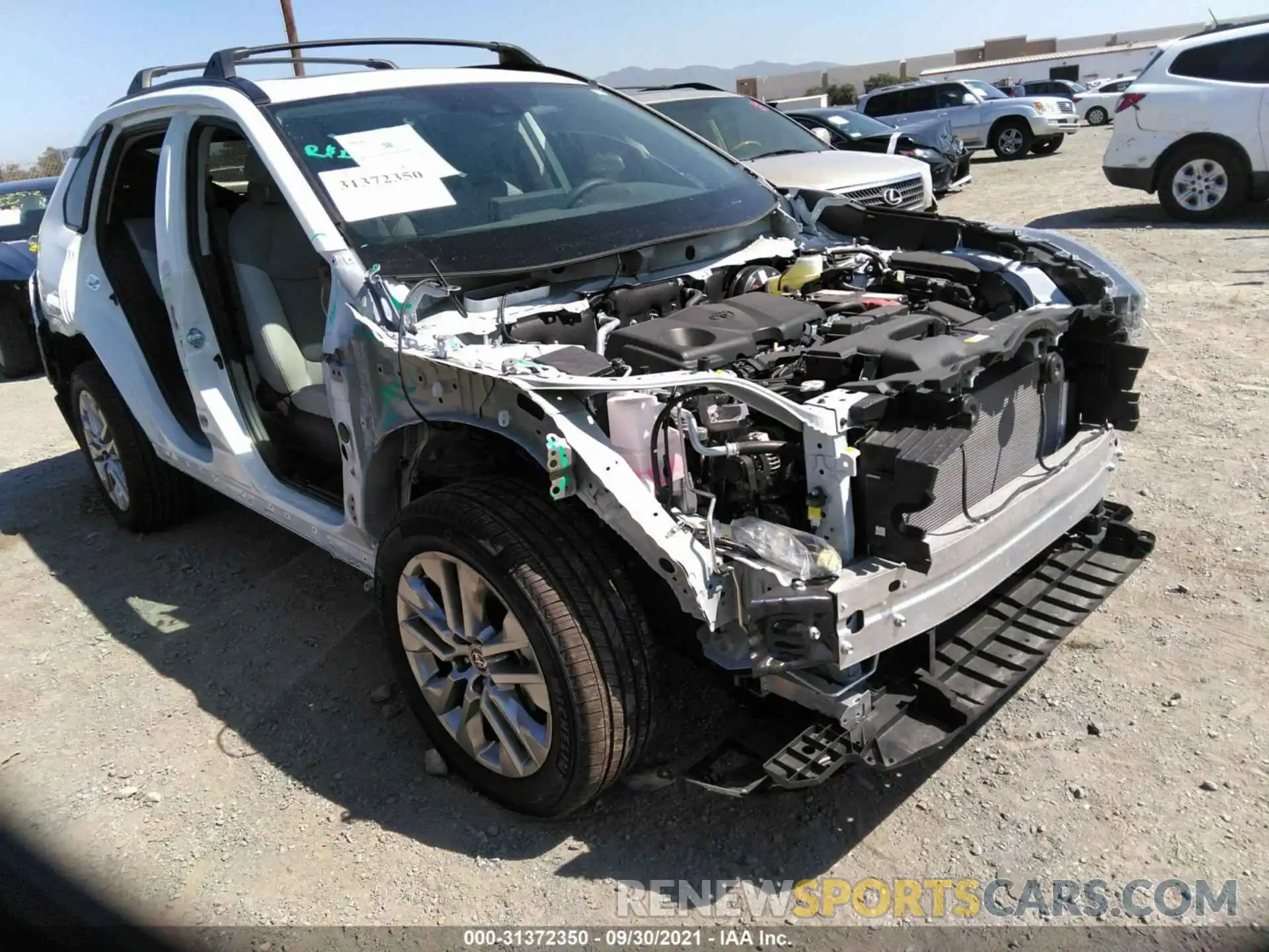 6 Photograph of a damaged car 2T3C1RFV6MW153372 TOYOTA RAV4 2021