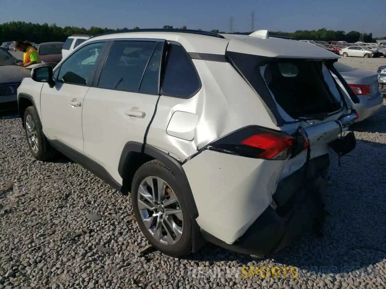 3 Photograph of a damaged car 2T3C1RFV6MW157986 TOYOTA RAV4 2021