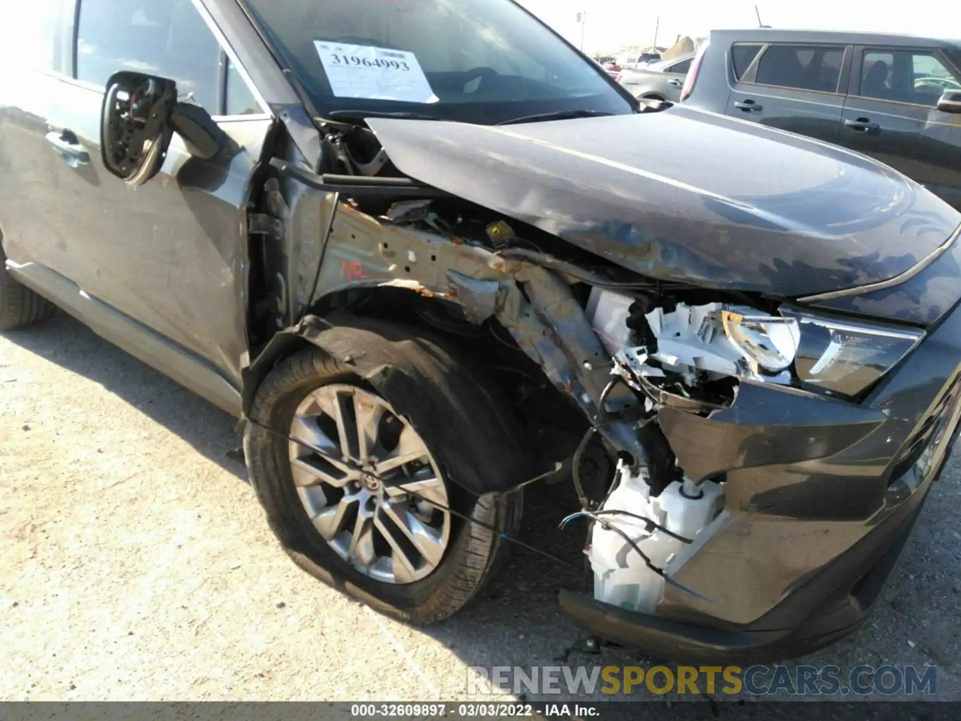 6 Photograph of a damaged car 2T3C1RFV6MW159737 TOYOTA RAV4 2021