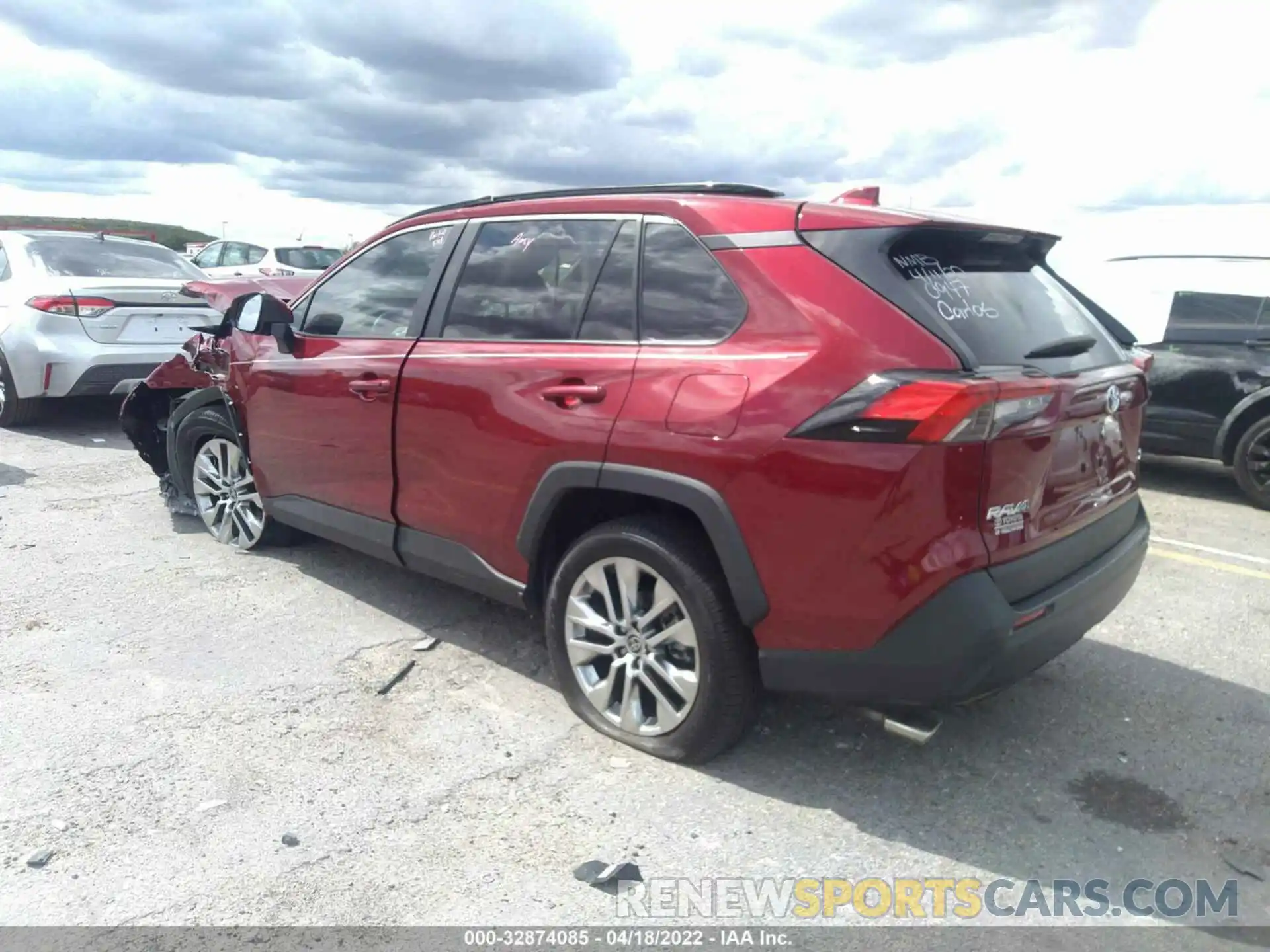 3 Photograph of a damaged car 2T3C1RFV6MW170947 TOYOTA RAV4 2021