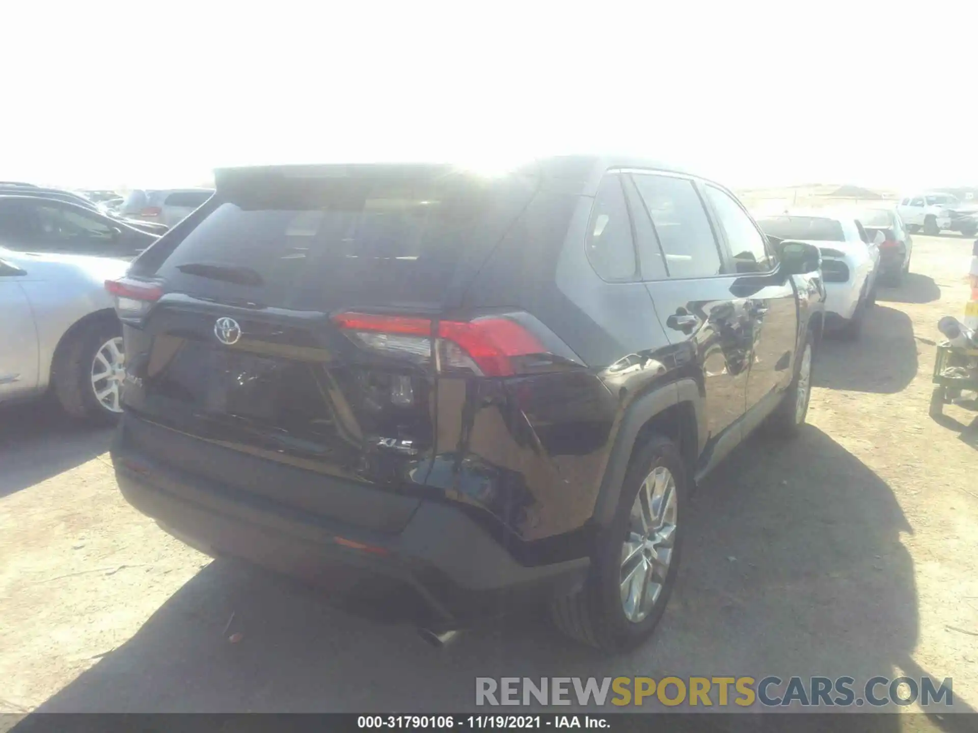 4 Photograph of a damaged car 2T3C1RFV7MC088307 TOYOTA RAV4 2021