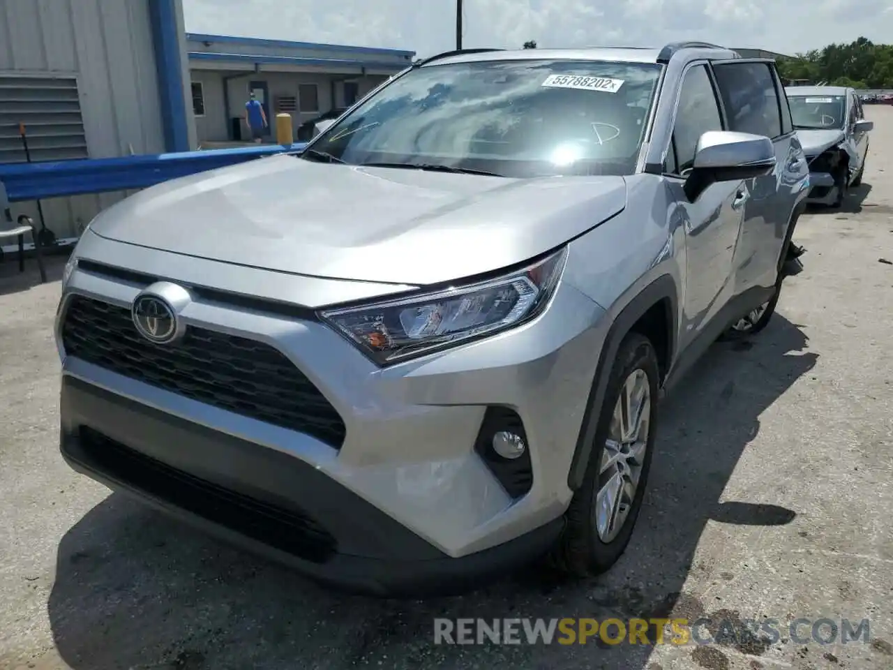 2 Фотография поврежденного автомобиля 2T3C1RFV7MC106739 TOYOTA RAV4 2021