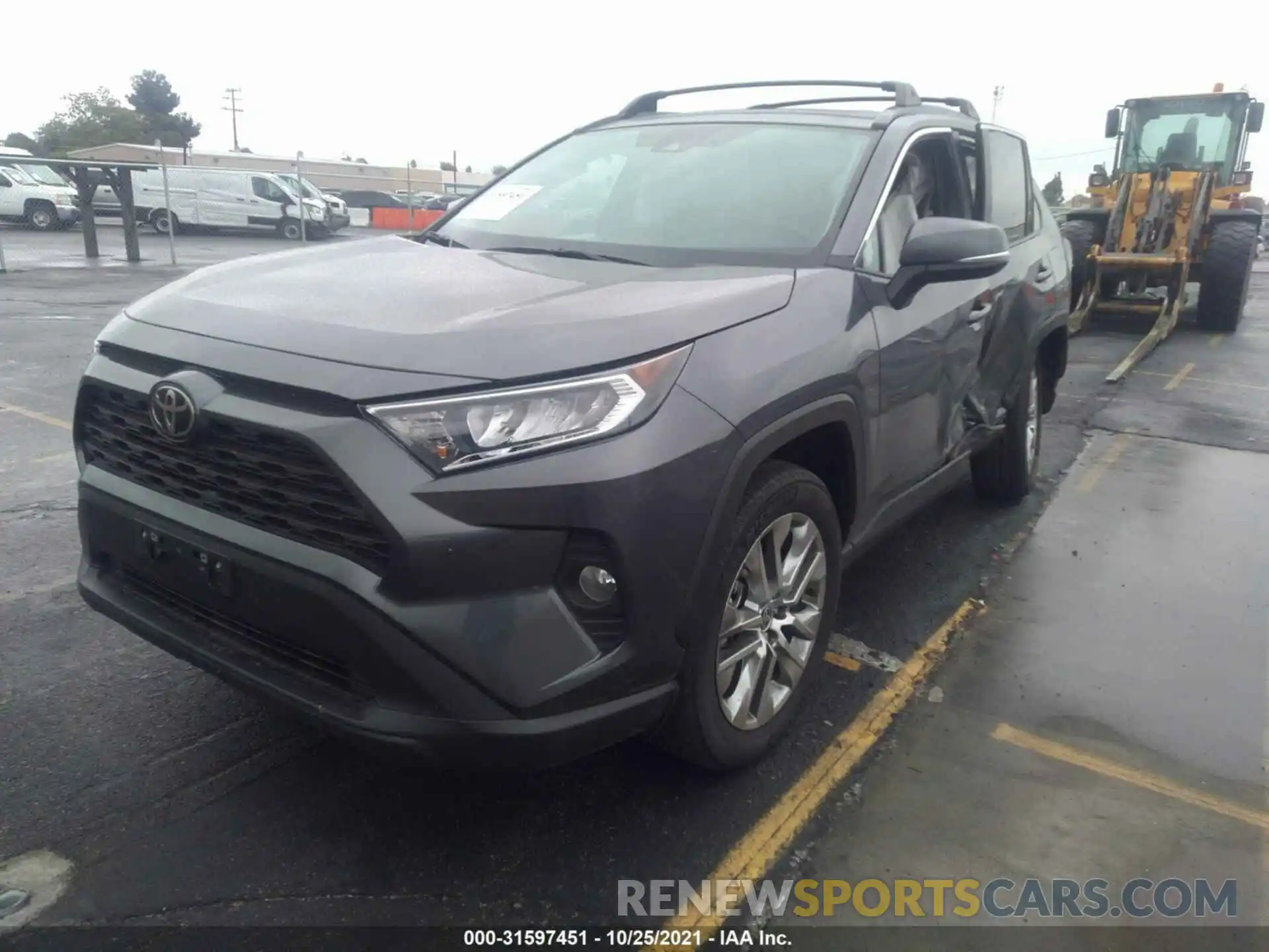 2 Photograph of a damaged car 2T3C1RFV7MC113030 TOYOTA RAV4 2021