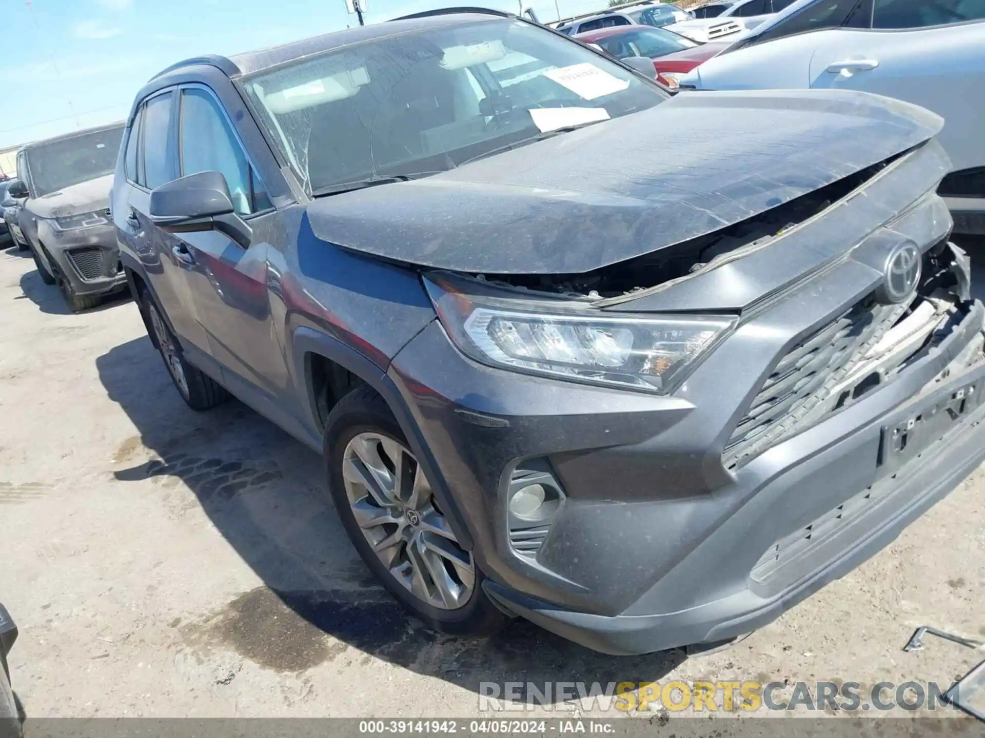 1 Photograph of a damaged car 2T3C1RFV7MC138512 TOYOTA RAV4 2021