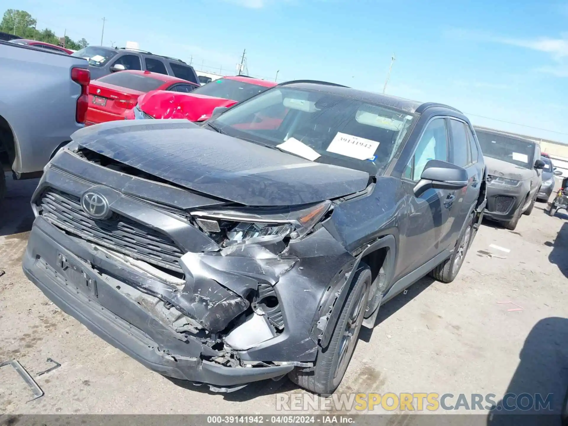 2 Photograph of a damaged car 2T3C1RFV7MC138512 TOYOTA RAV4 2021