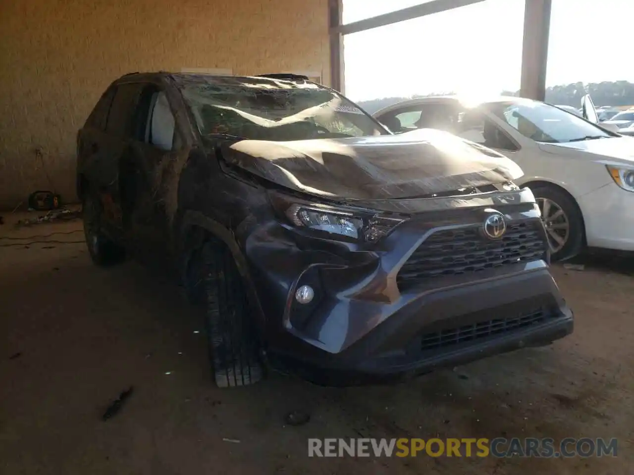 1 Photograph of a damaged car 2T3C1RFV7MC145119 TOYOTA RAV4 2021