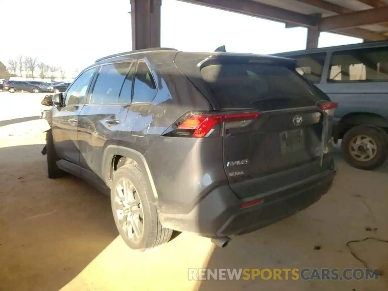 3 Photograph of a damaged car 2T3C1RFV7MC145119 TOYOTA RAV4 2021