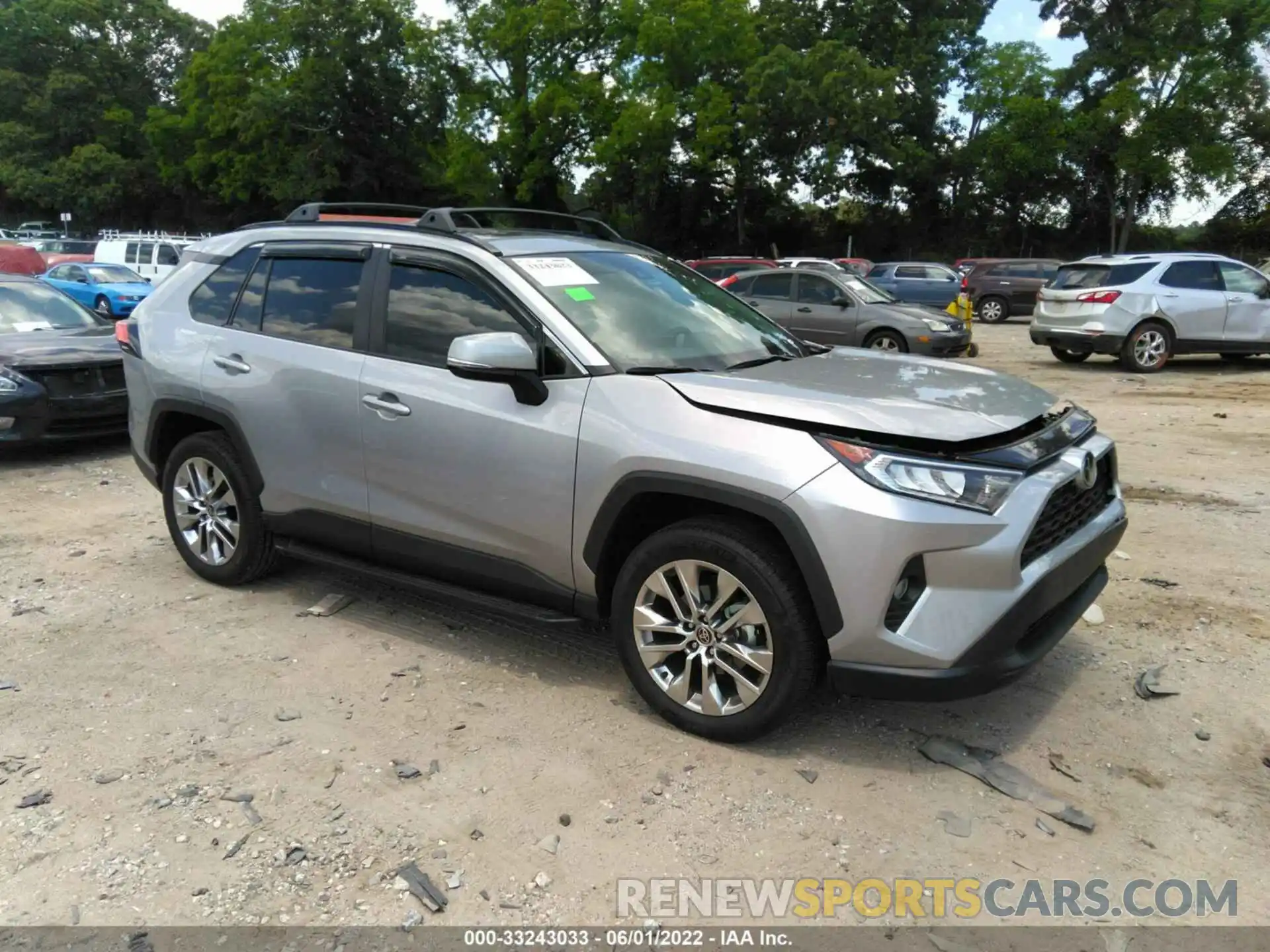 1 Photograph of a damaged car 2T3C1RFV7MC160462 TOYOTA RAV4 2021