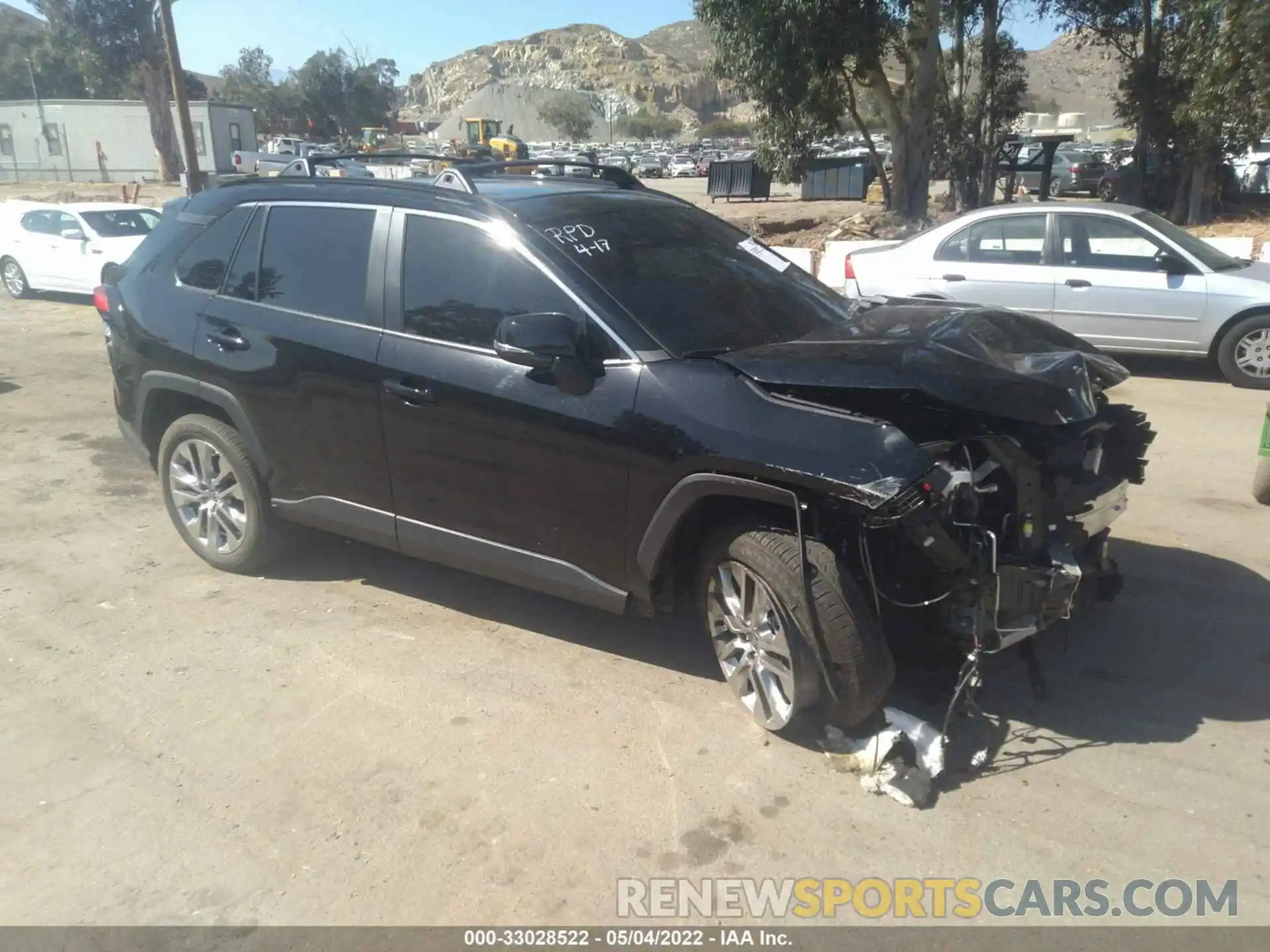 1 Photograph of a damaged car 2T3C1RFV7MC166200 TOYOTA RAV4 2021