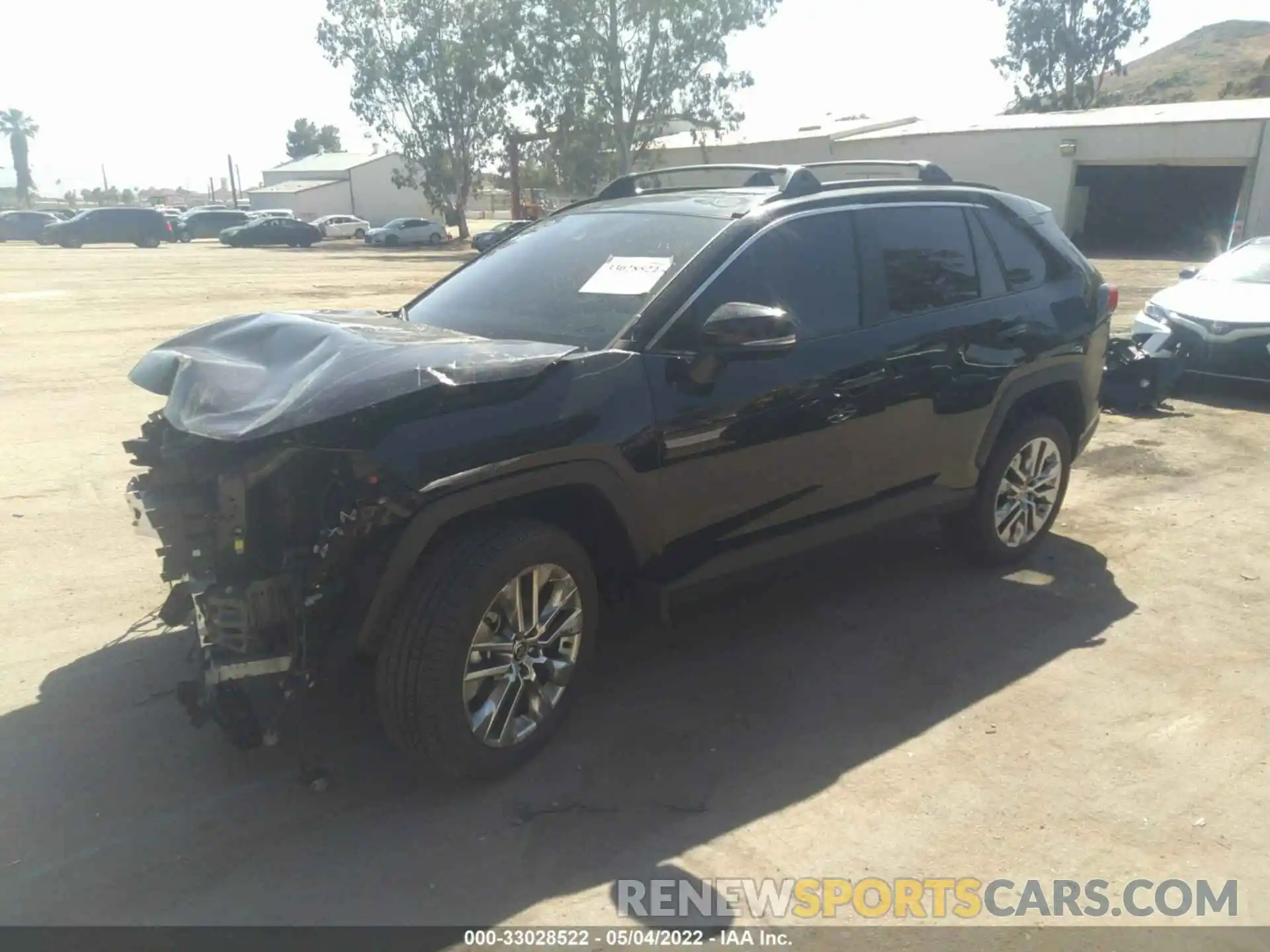 2 Photograph of a damaged car 2T3C1RFV7MC166200 TOYOTA RAV4 2021