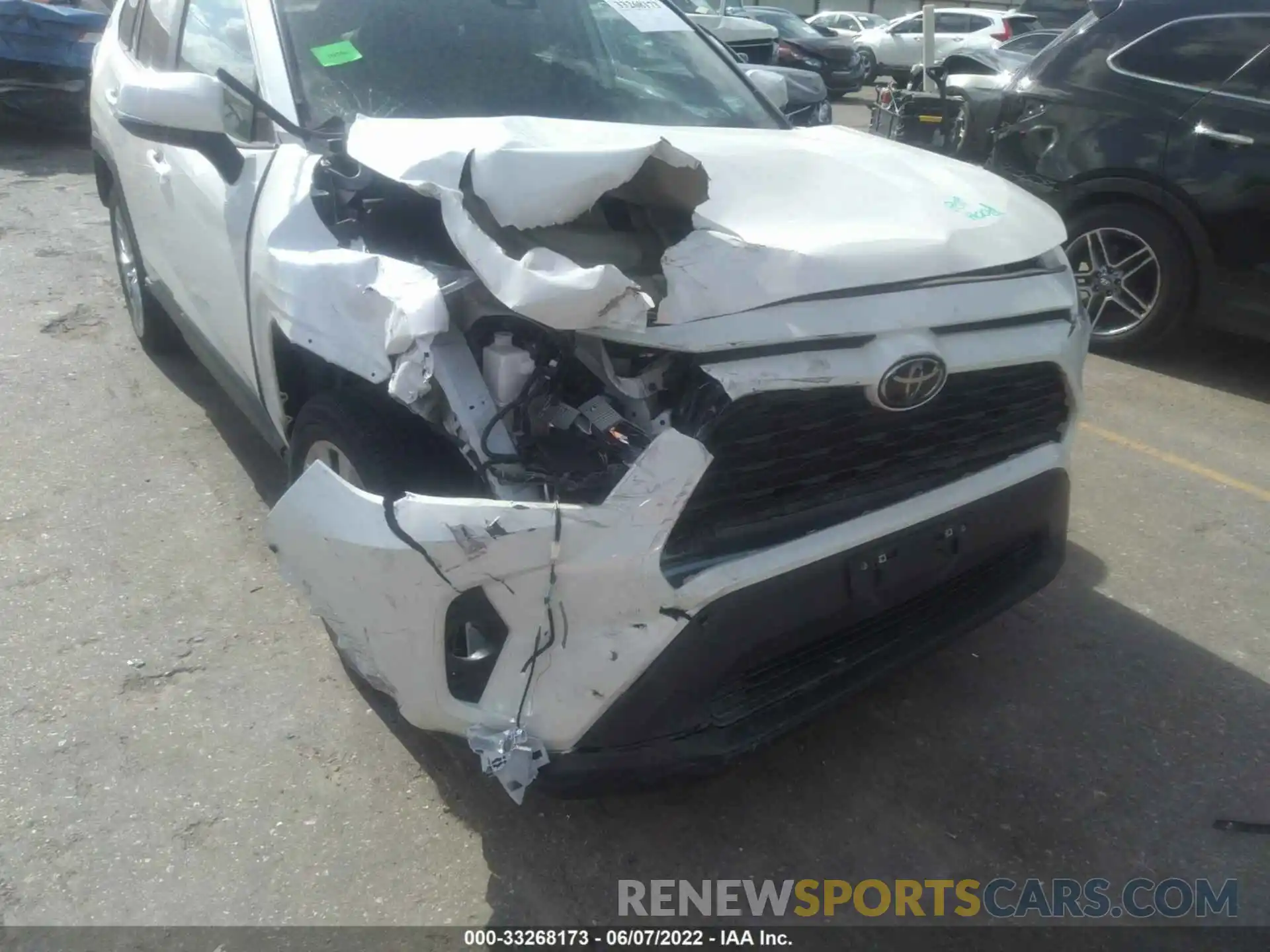 6 Photograph of a damaged car 2T3C1RFV7MW125953 TOYOTA RAV4 2021