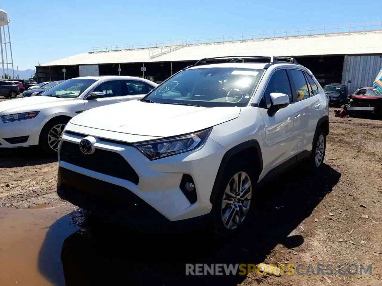 2 Photograph of a damaged car 2T3C1RFV7MW140033 TOYOTA RAV4 2021