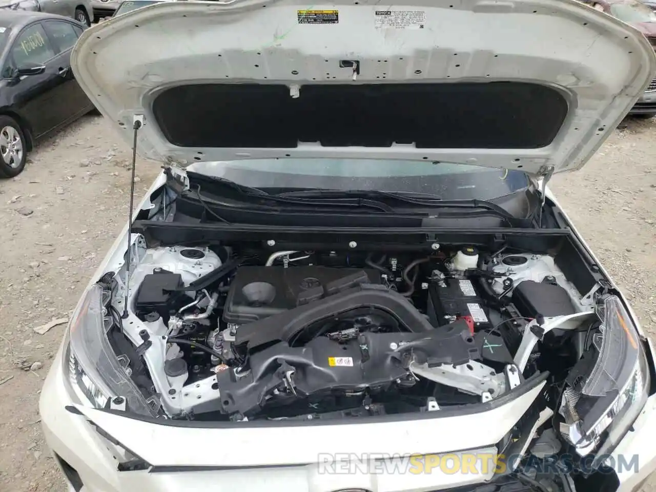 7 Фотография поврежденного автомобиля 2T3C1RFV7MW155485 TOYOTA RAV4 2021