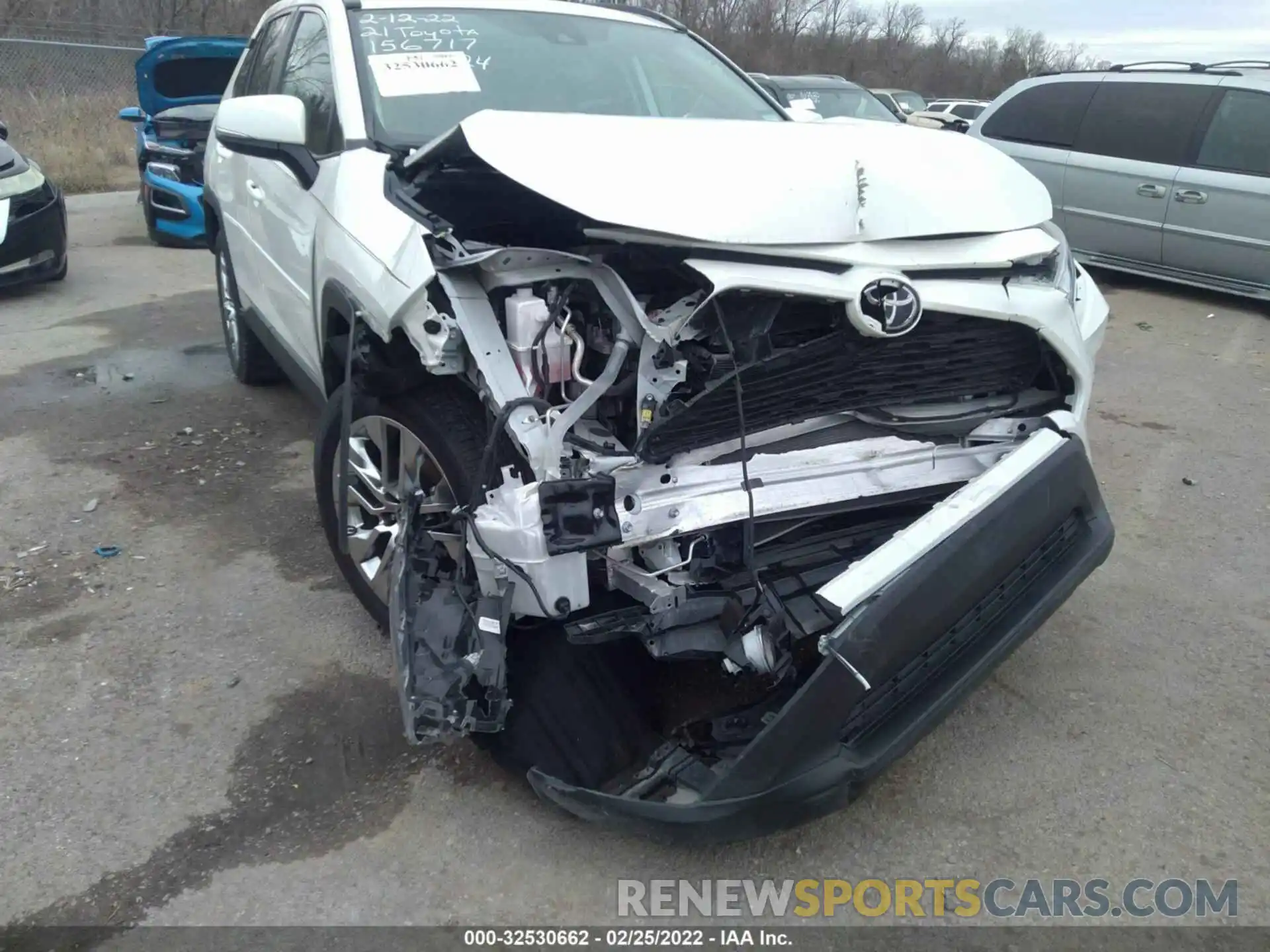 6 Photograph of a damaged car 2T3C1RFV7MW156717 TOYOTA RAV4 2021