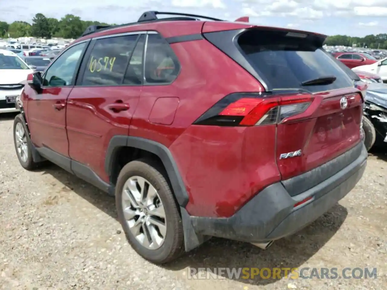 3 Photograph of a damaged car 2T3C1RFV7MW158001 TOYOTA RAV4 2021