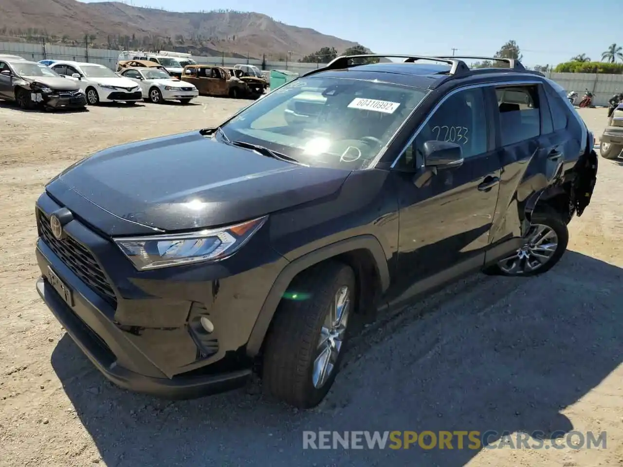 2 Photograph of a damaged car 2T3C1RFV8MC086811 TOYOTA RAV4 2021