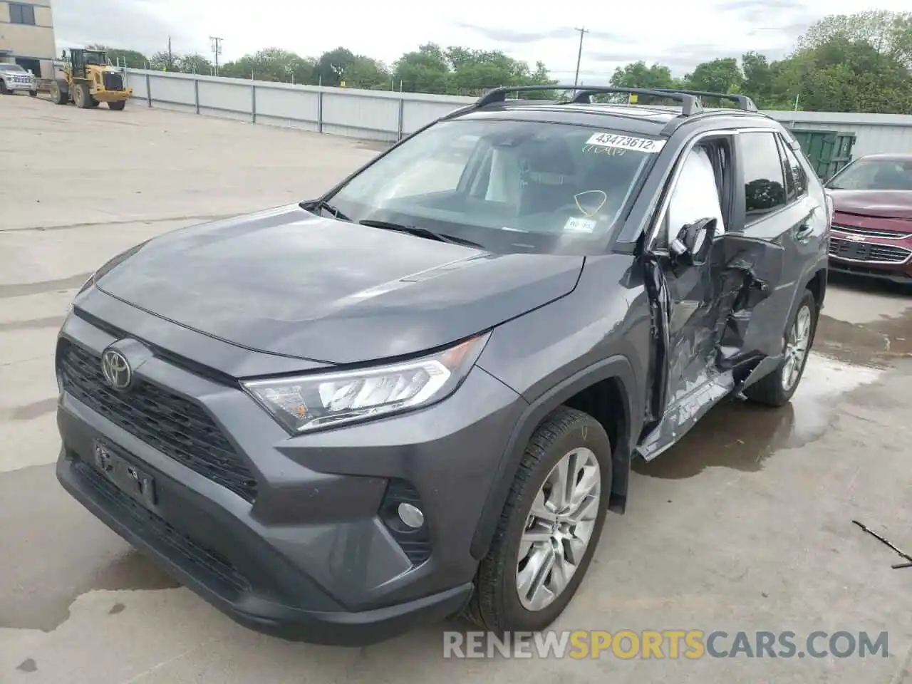 2 Photograph of a damaged car 2T3C1RFV8MC110914 TOYOTA RAV4 2021