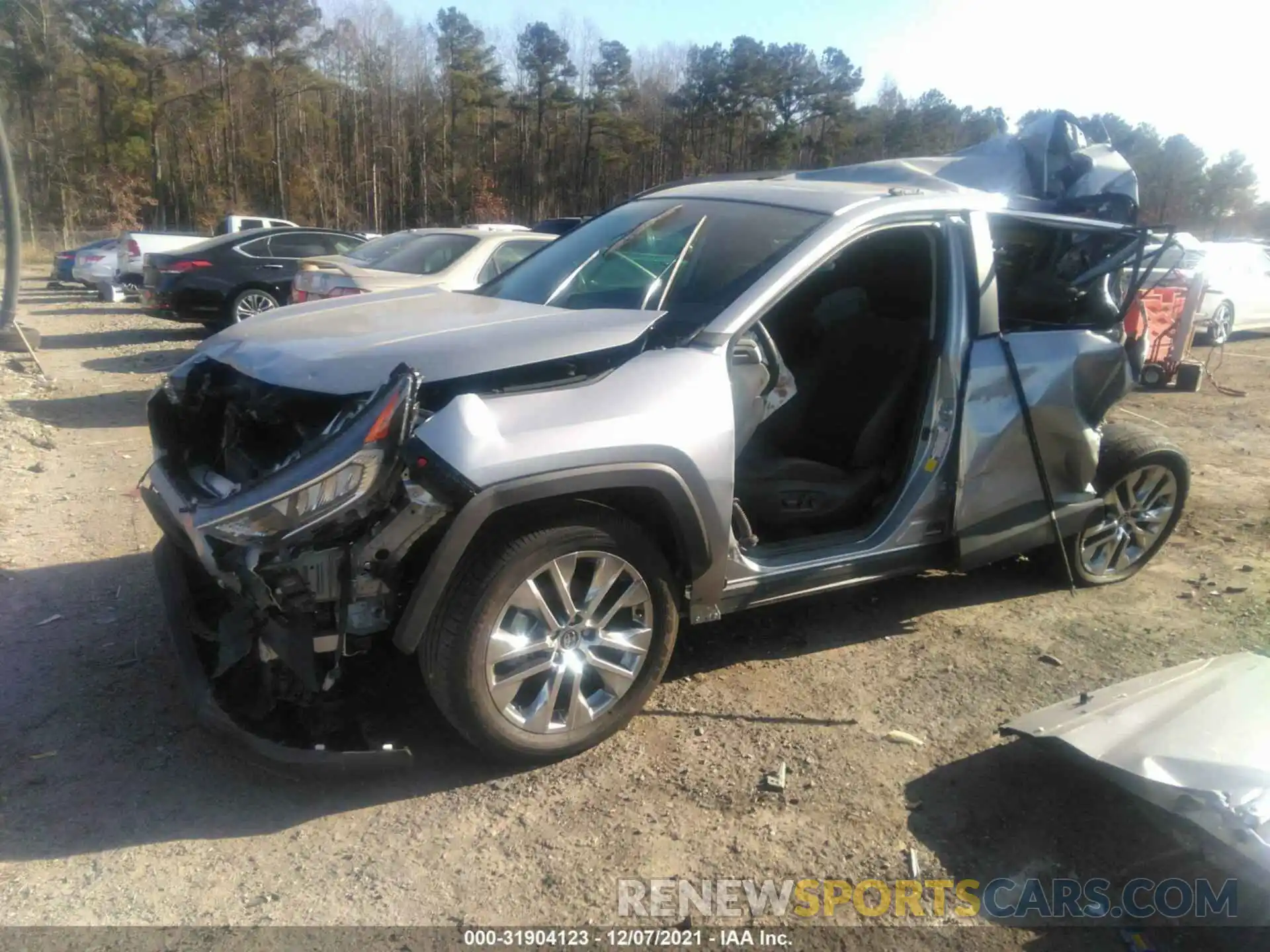 2 Photograph of a damaged car 2T3C1RFV8MC120200 TOYOTA RAV4 2021