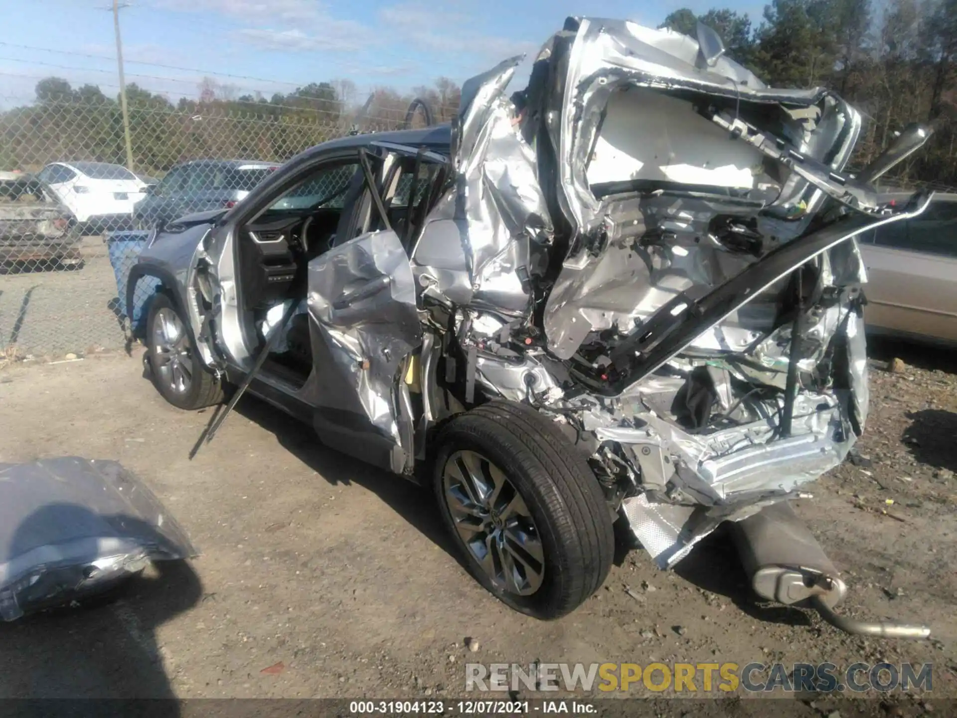 3 Photograph of a damaged car 2T3C1RFV8MC120200 TOYOTA RAV4 2021