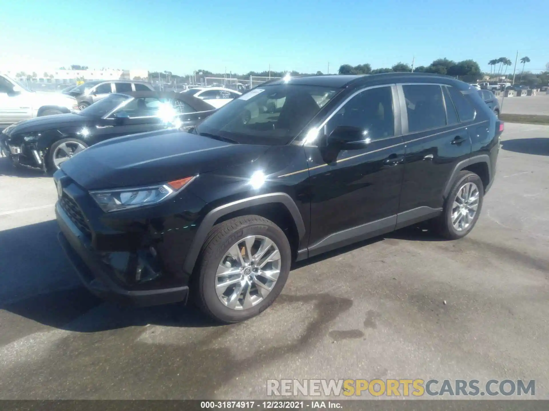 2 Photograph of a damaged car 2T3C1RFV8MC126949 TOYOTA RAV4 2021