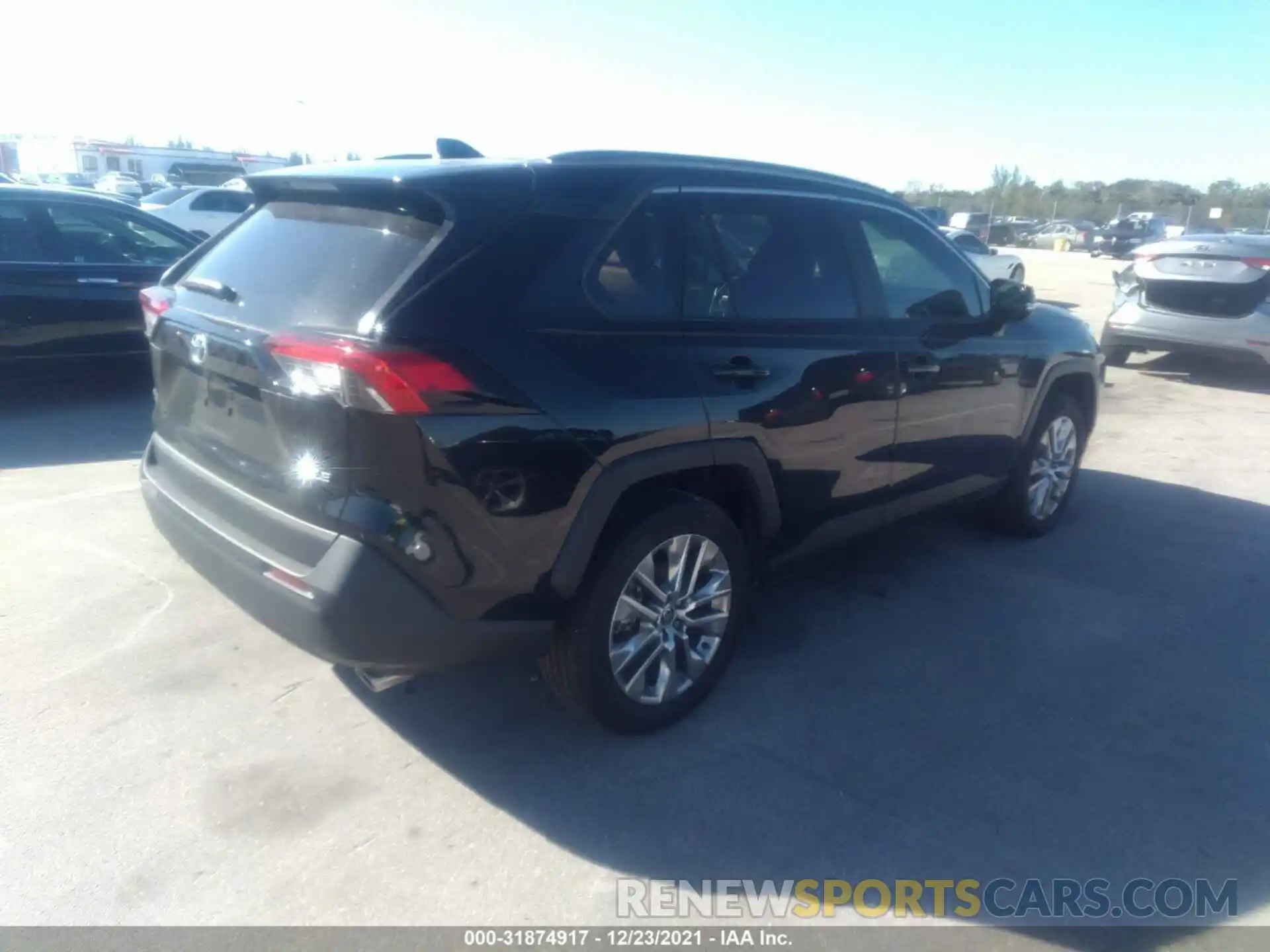 4 Photograph of a damaged car 2T3C1RFV8MC126949 TOYOTA RAV4 2021