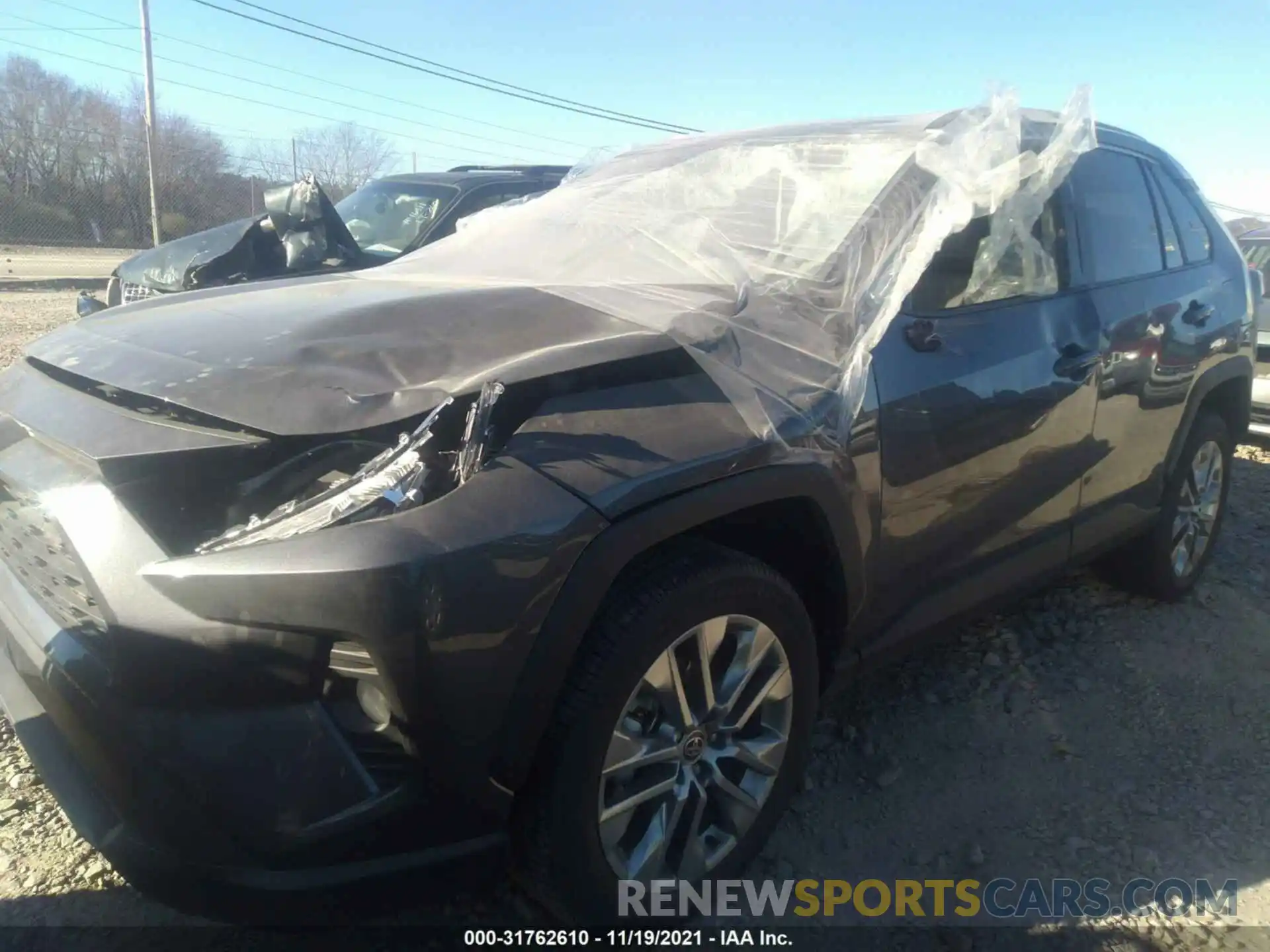 2 Photograph of a damaged car 2T3C1RFV8MC152550 TOYOTA RAV4 2021