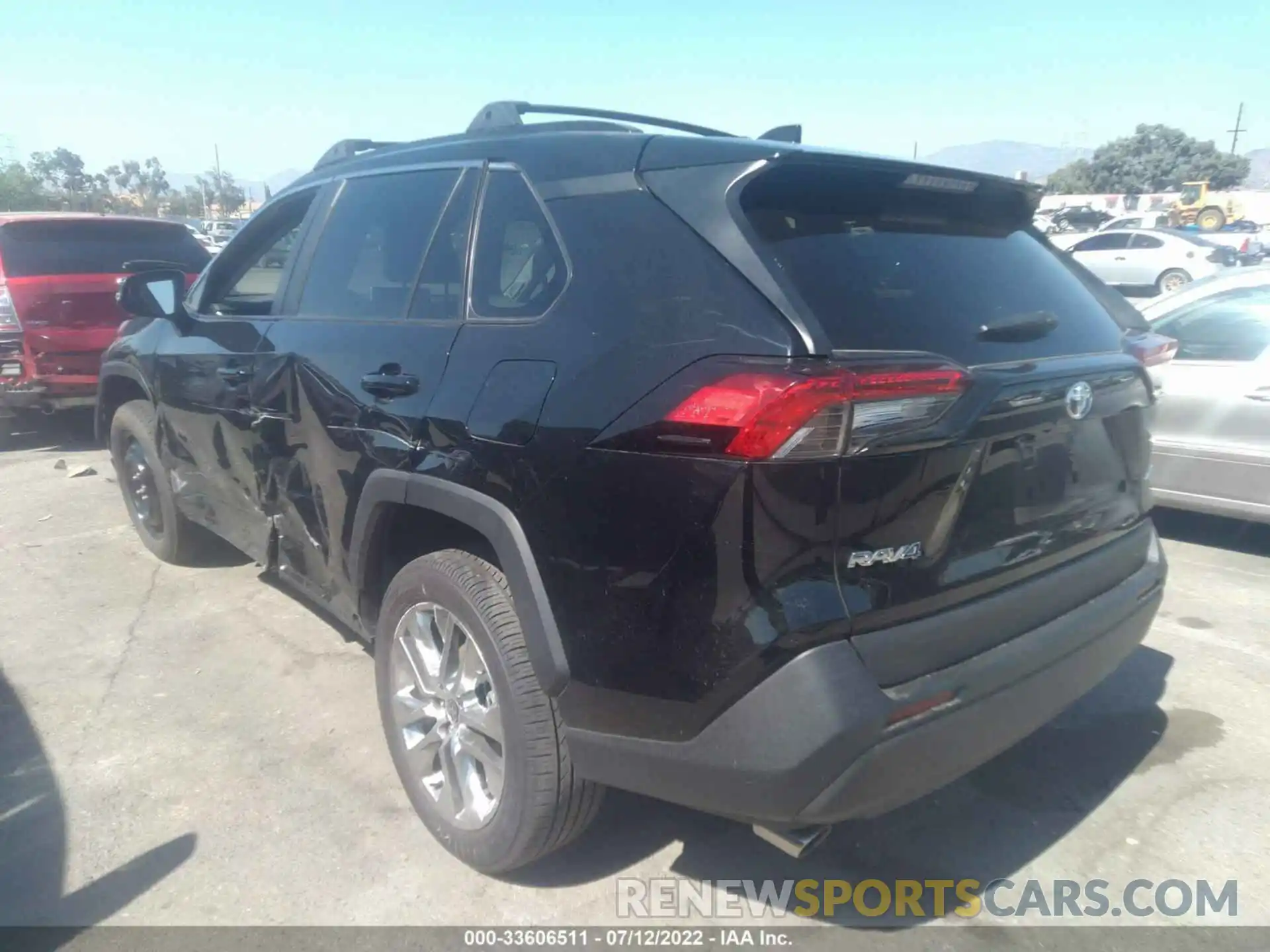 3 Photograph of a damaged car 2T3C1RFV8MC172409 TOYOTA RAV4 2021