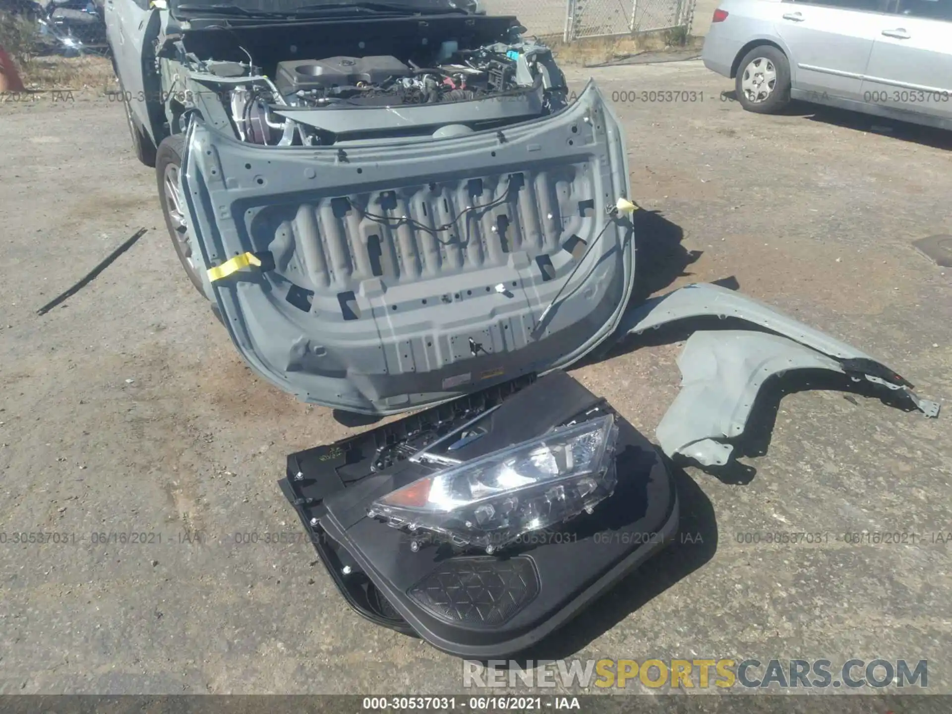 12 Photograph of a damaged car 2T3C1RFV8MW111642 TOYOTA RAV4 2021