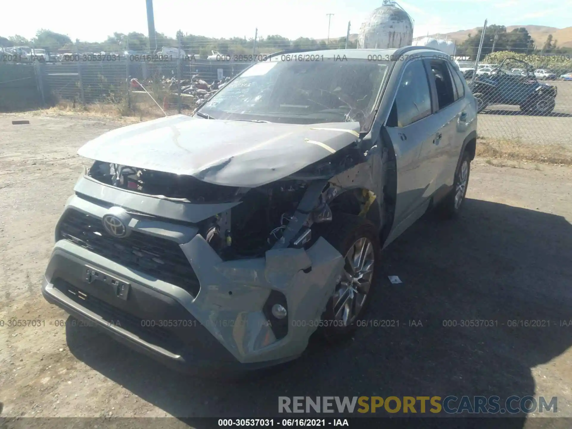 6 Photograph of a damaged car 2T3C1RFV8MW111642 TOYOTA RAV4 2021