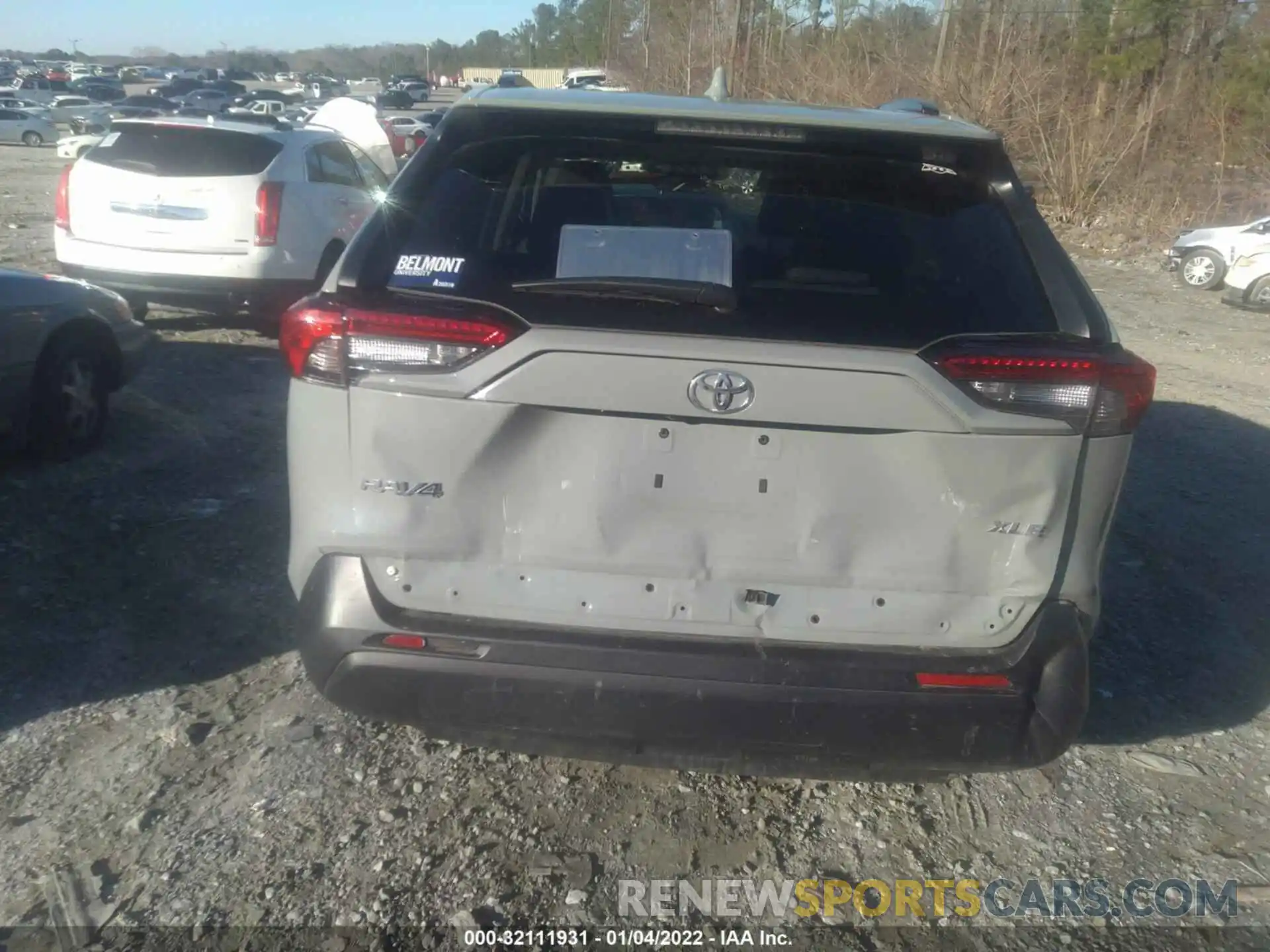 6 Photograph of a damaged car 2T3C1RFV8MW138906 TOYOTA RAV4 2021