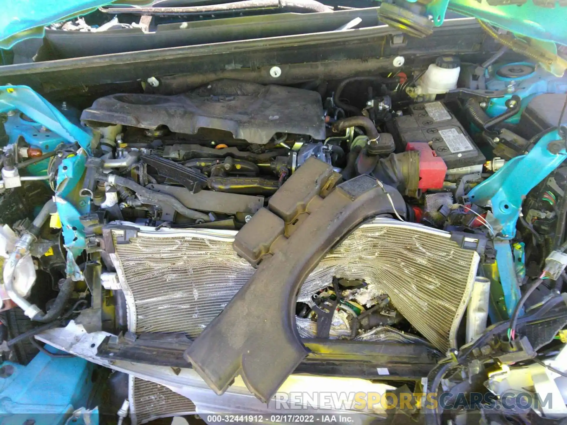 10 Фотография поврежденного автомобиля 2T3C1RFV8MW147623 TOYOTA RAV4 2021