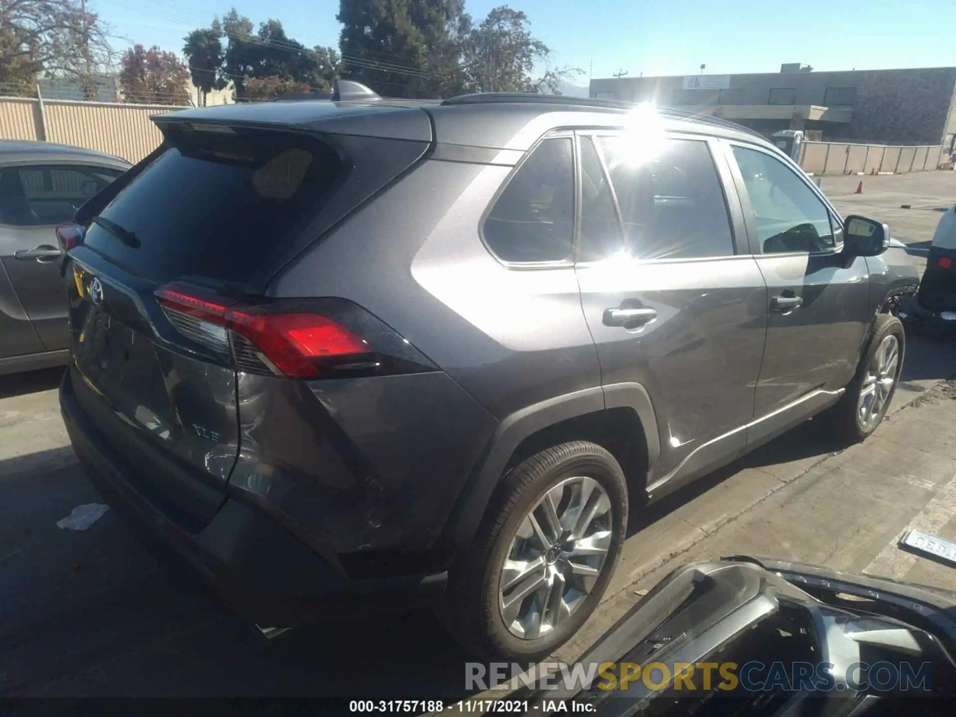 4 Photograph of a damaged car 2T3C1RFV9MC118293 TOYOTA RAV4 2021