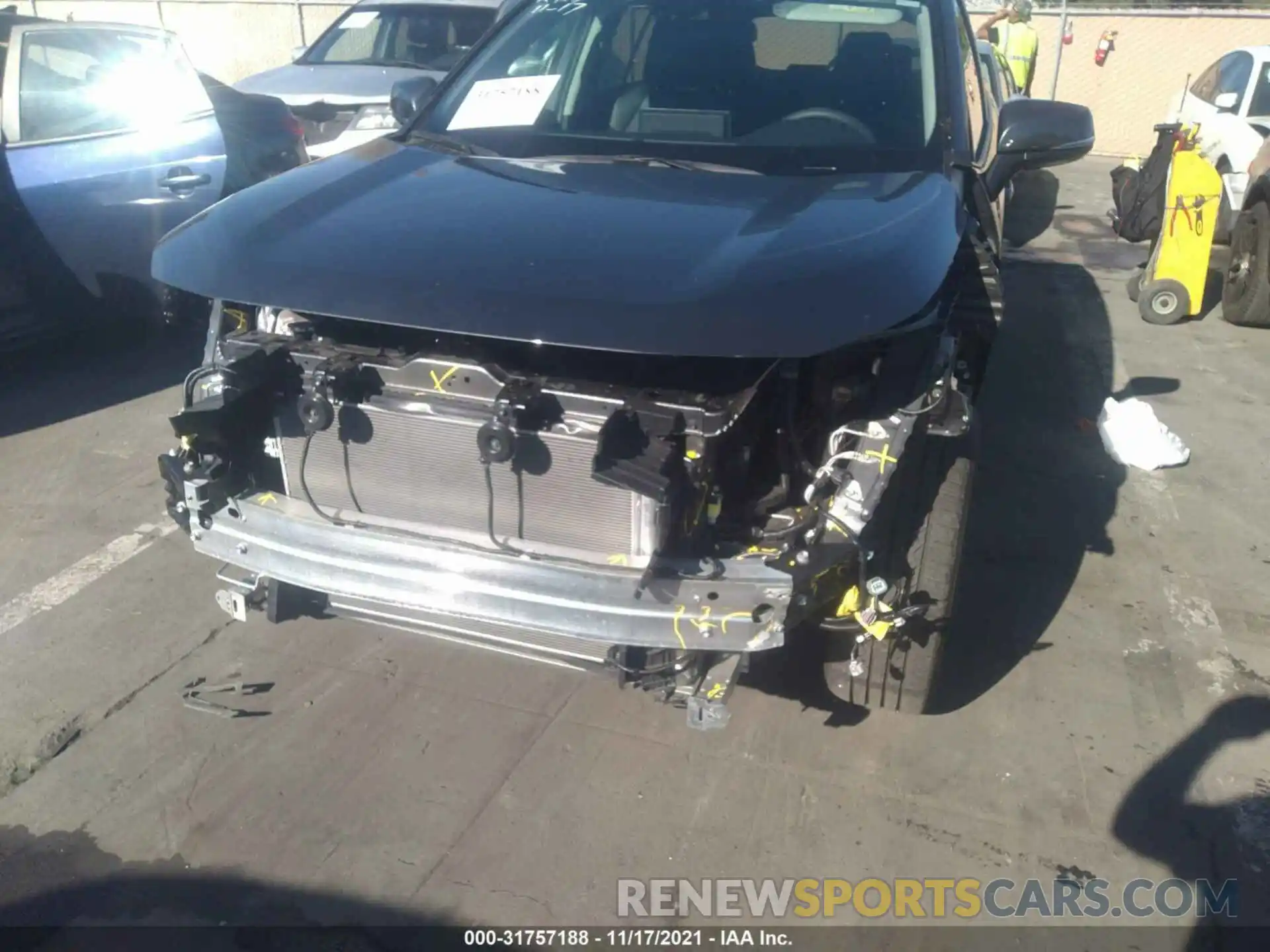 6 Photograph of a damaged car 2T3C1RFV9MC118293 TOYOTA RAV4 2021