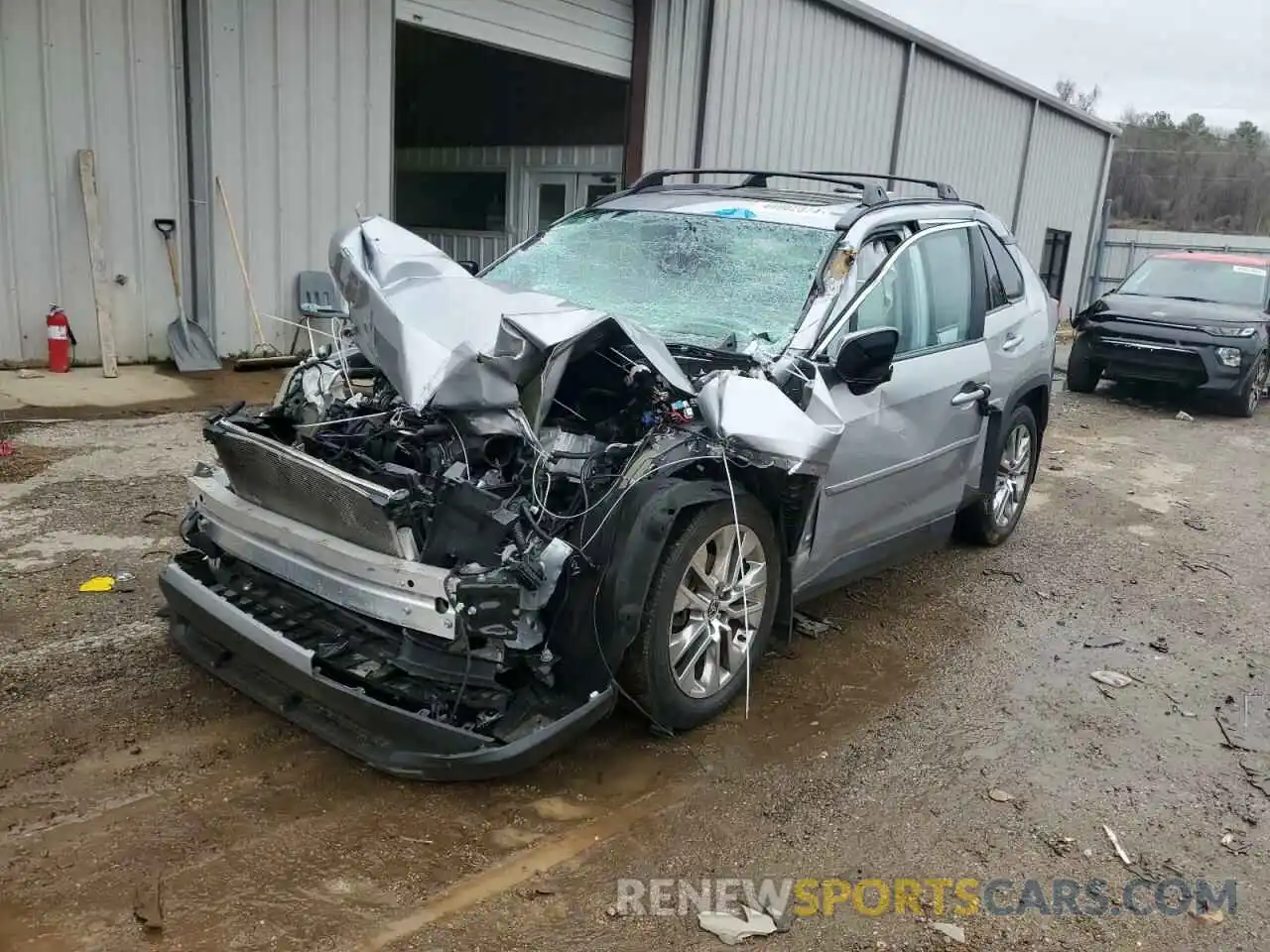 1 Photograph of a damaged car 2T3C1RFV9MC134235 TOYOTA RAV4 2021