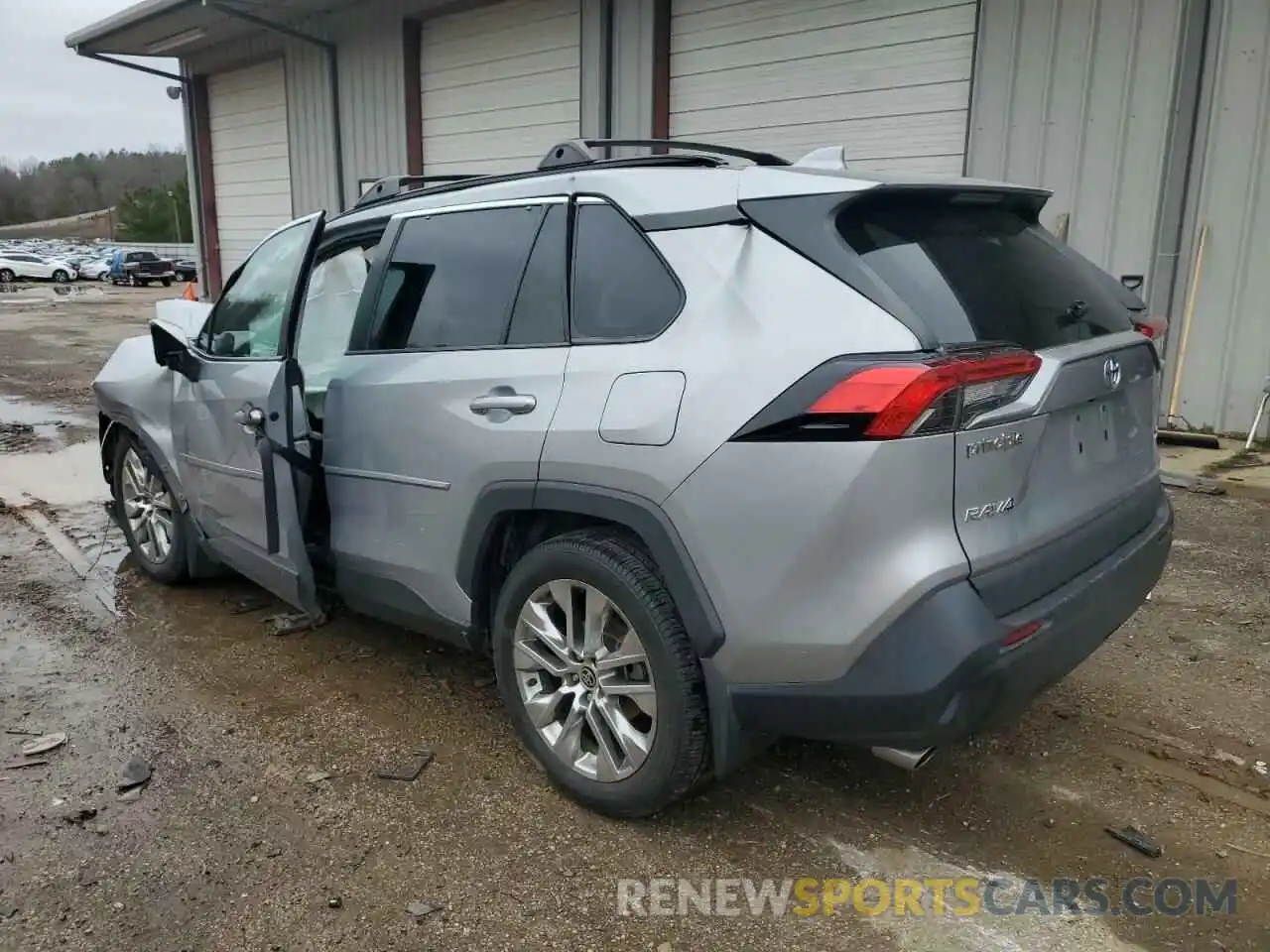 2 Photograph of a damaged car 2T3C1RFV9MC134235 TOYOTA RAV4 2021