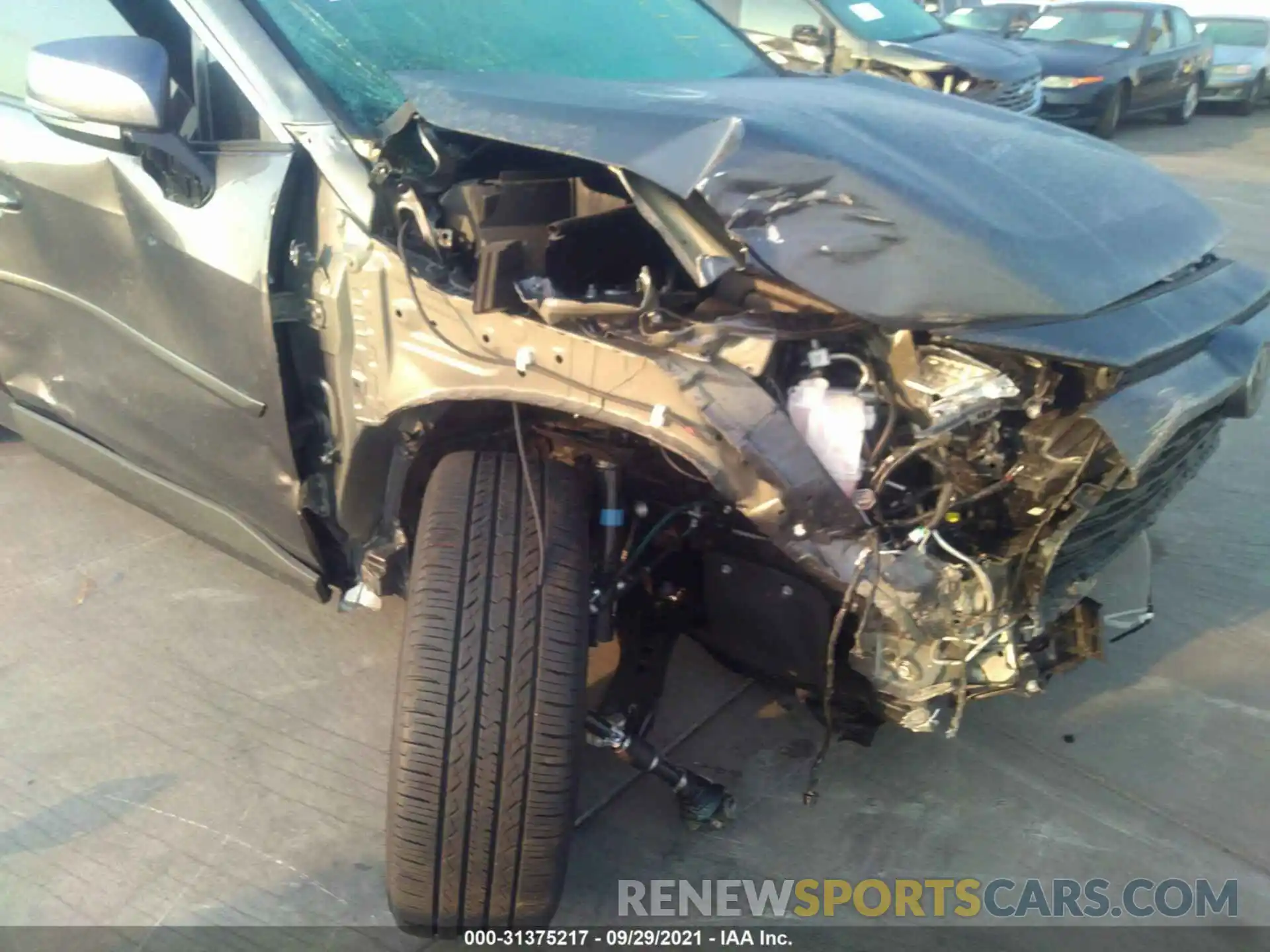 6 Photograph of a damaged car 2T3C1RFV9MC137801 TOYOTA RAV4 2021