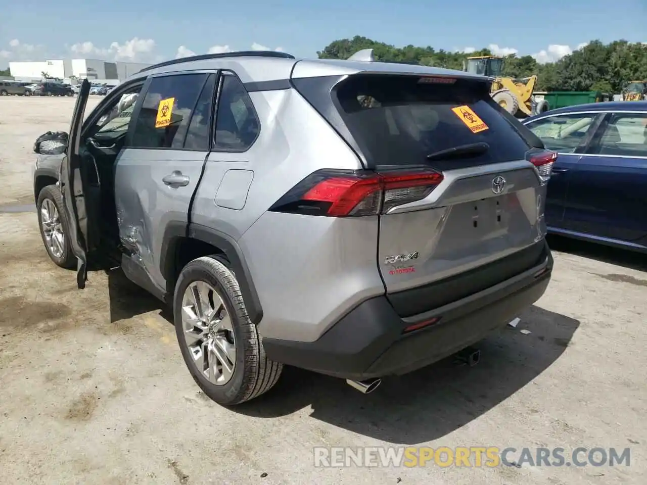 3 Photograph of a damaged car 2T3C1RFV9MC167588 TOYOTA RAV4 2021