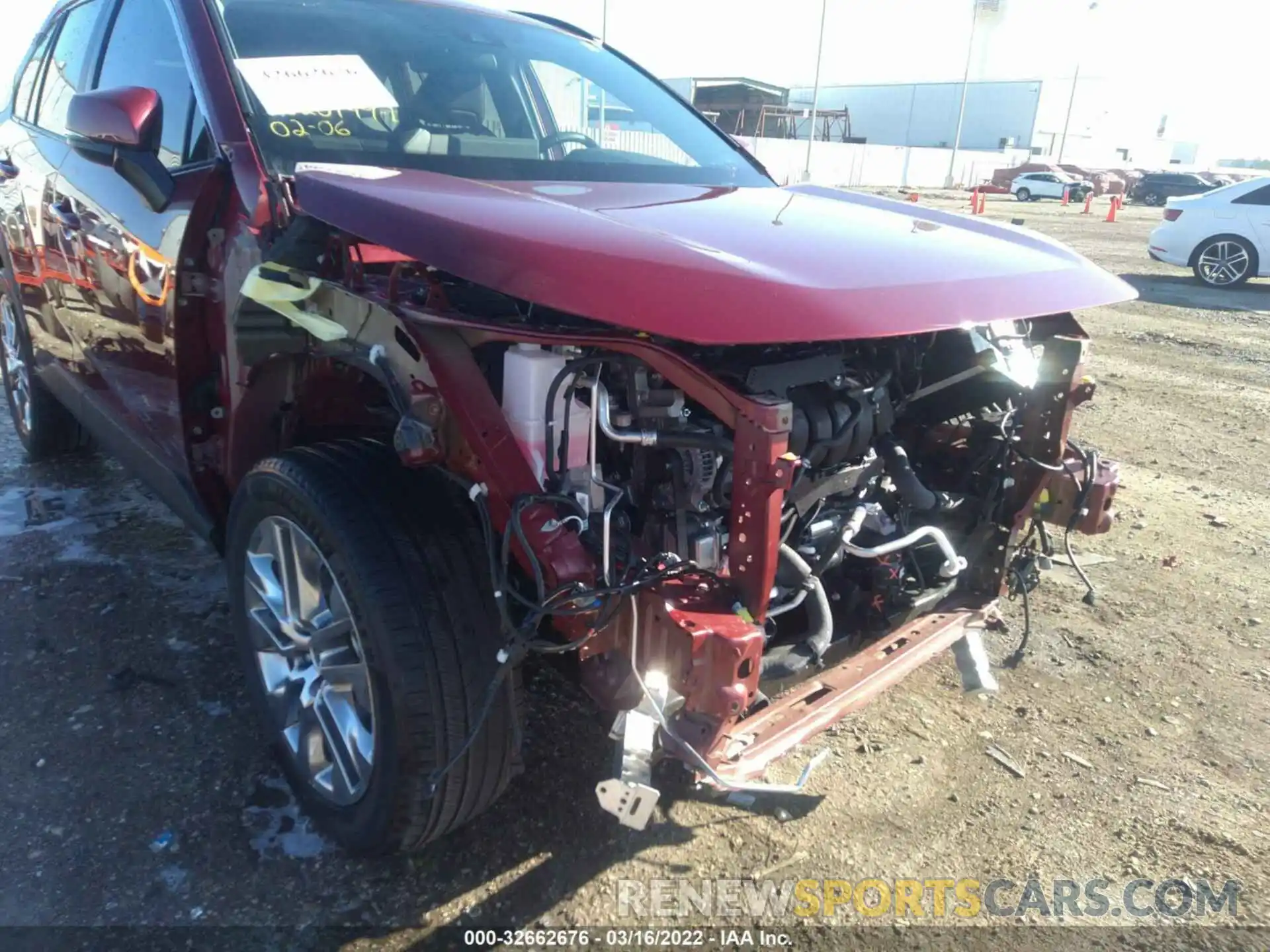 6 Photograph of a damaged car 2T3C1RFV9MW153124 TOYOTA RAV4 2021