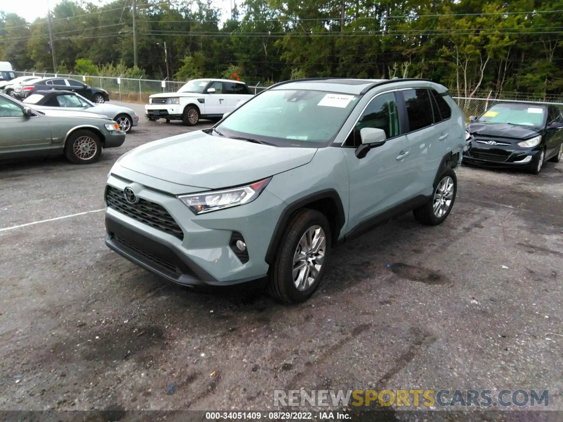 2 Photograph of a damaged car 2T3C1RFV9MW162003 TOYOTA RAV4 2021